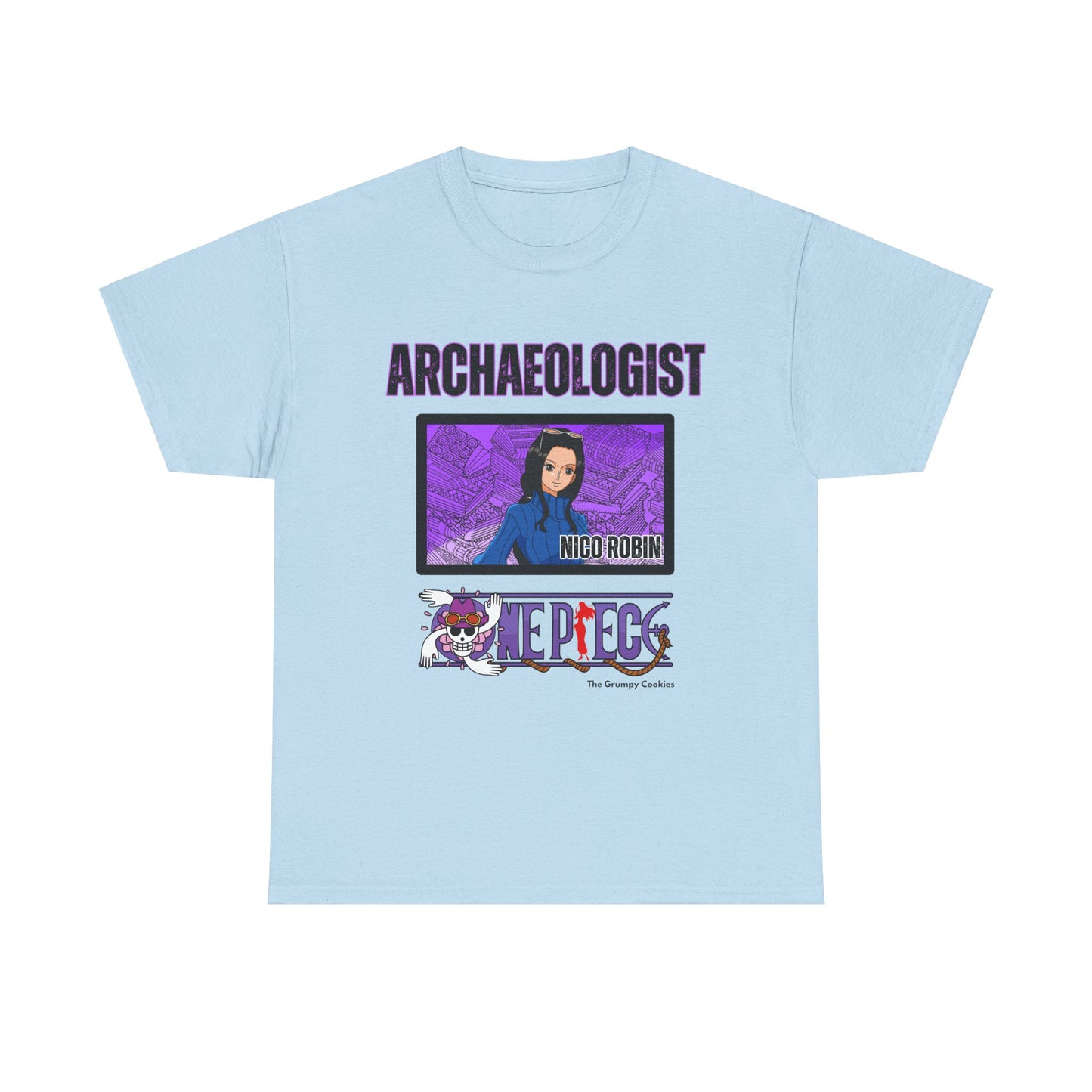 One Piece - Archaeologist Robin Unisex Heavy Cotton Tee