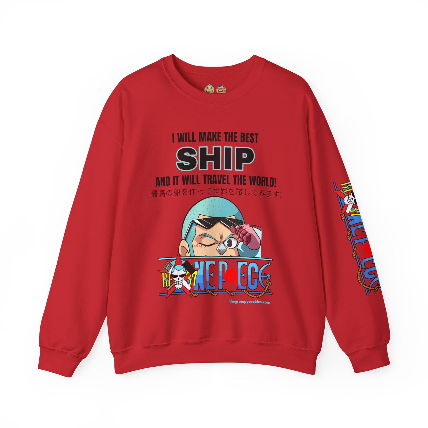 One Piece - World's Greatest Shipwright Unisex Heavy Blend™ Crewneck Sweatshirt