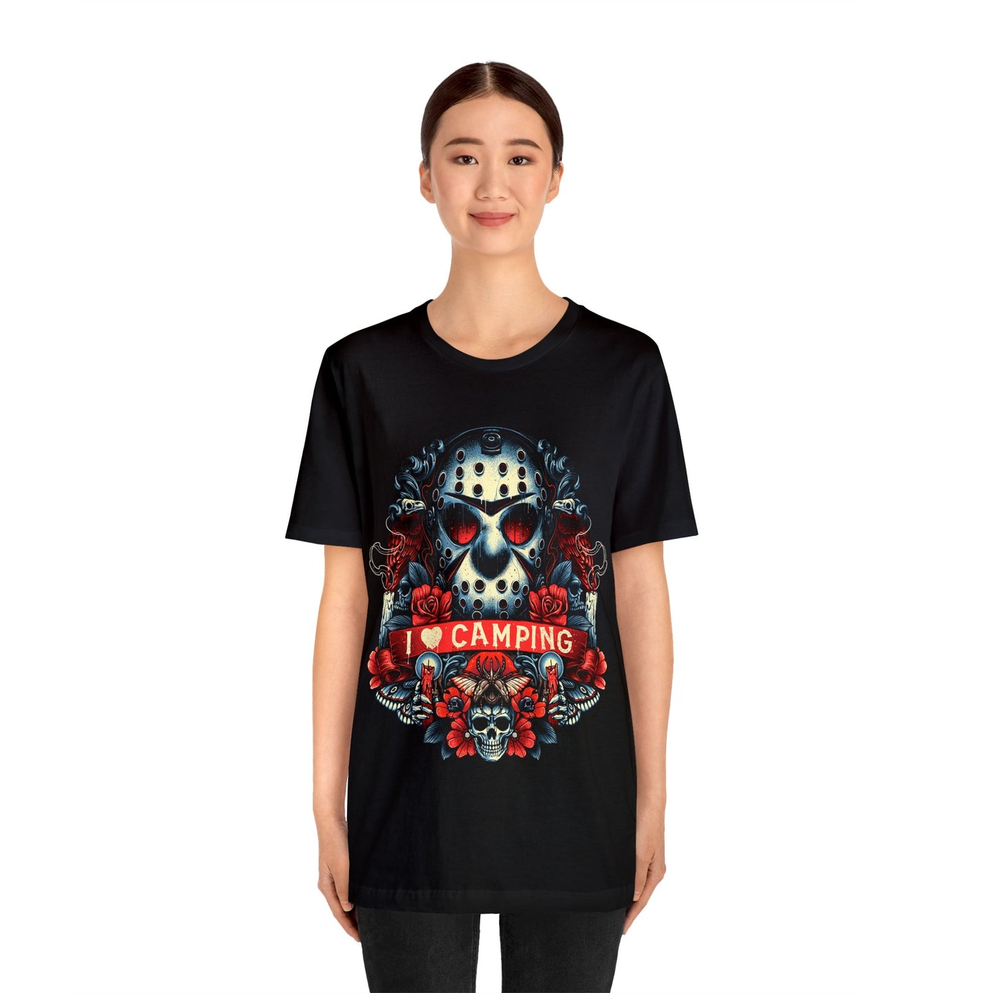 Friday the 13th - I Heart Camping Short Sleeve Tee