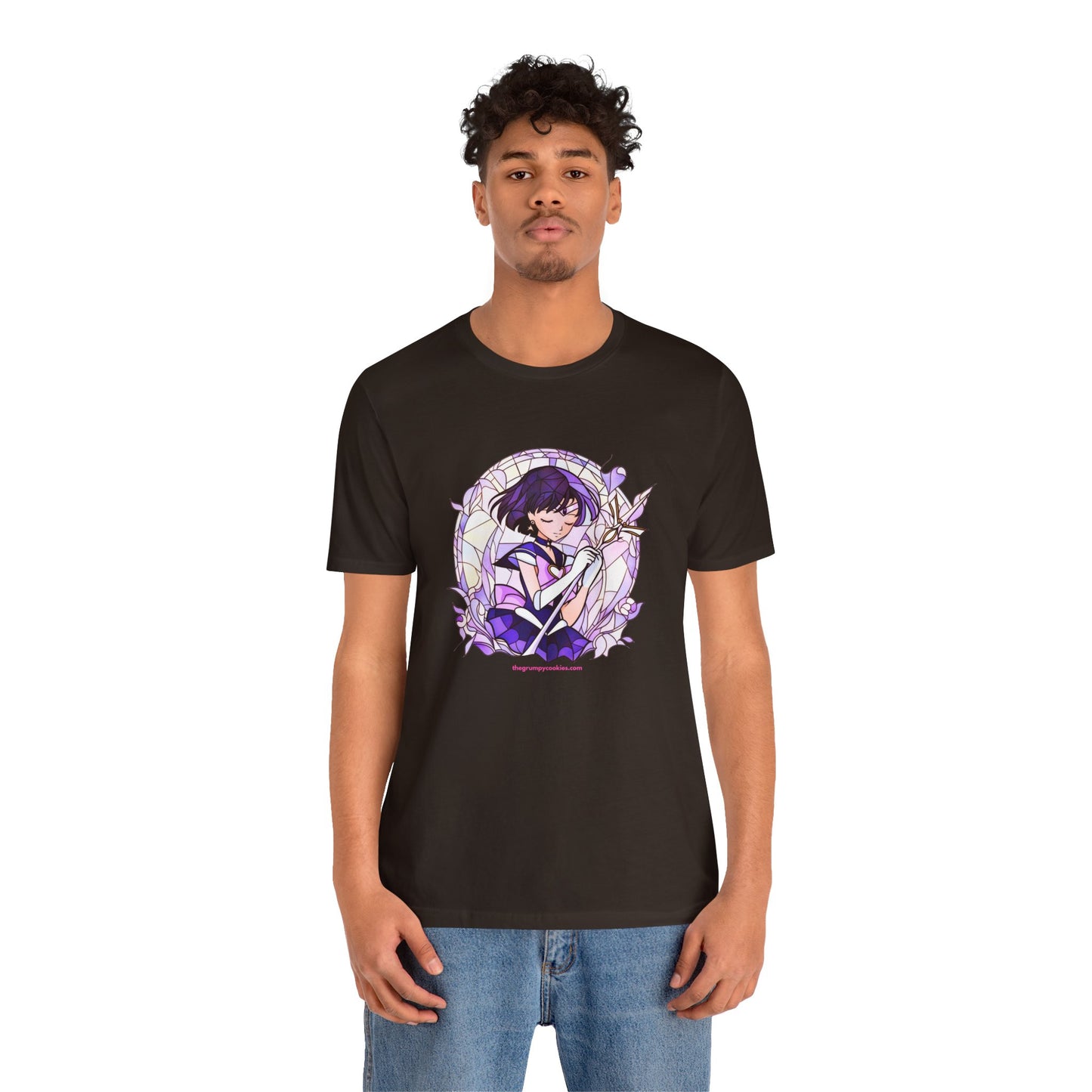 Sailor Moon - Sailor Saturn Jersey Short Sleeve Tee