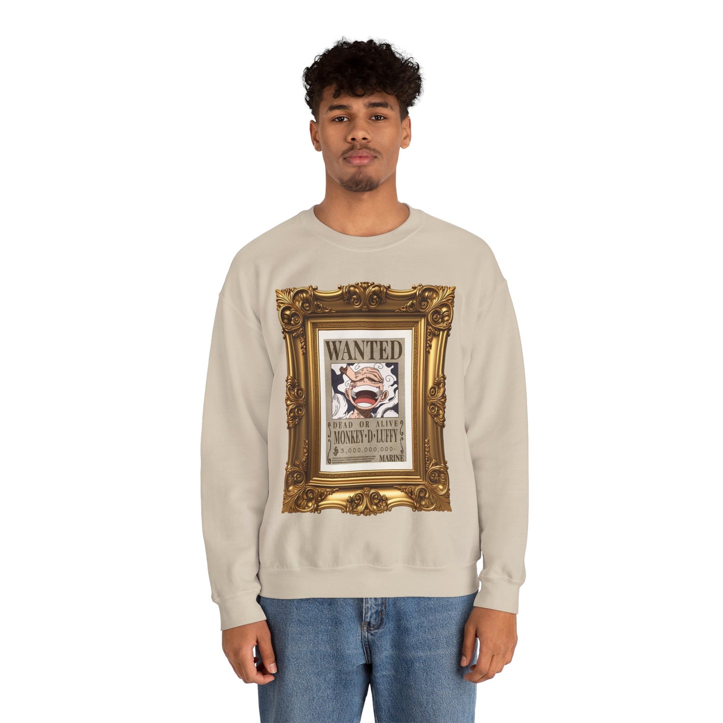One Piece - Fine Art Luffy Unisex Heavy Blend™ Crewneck Sweatshirt