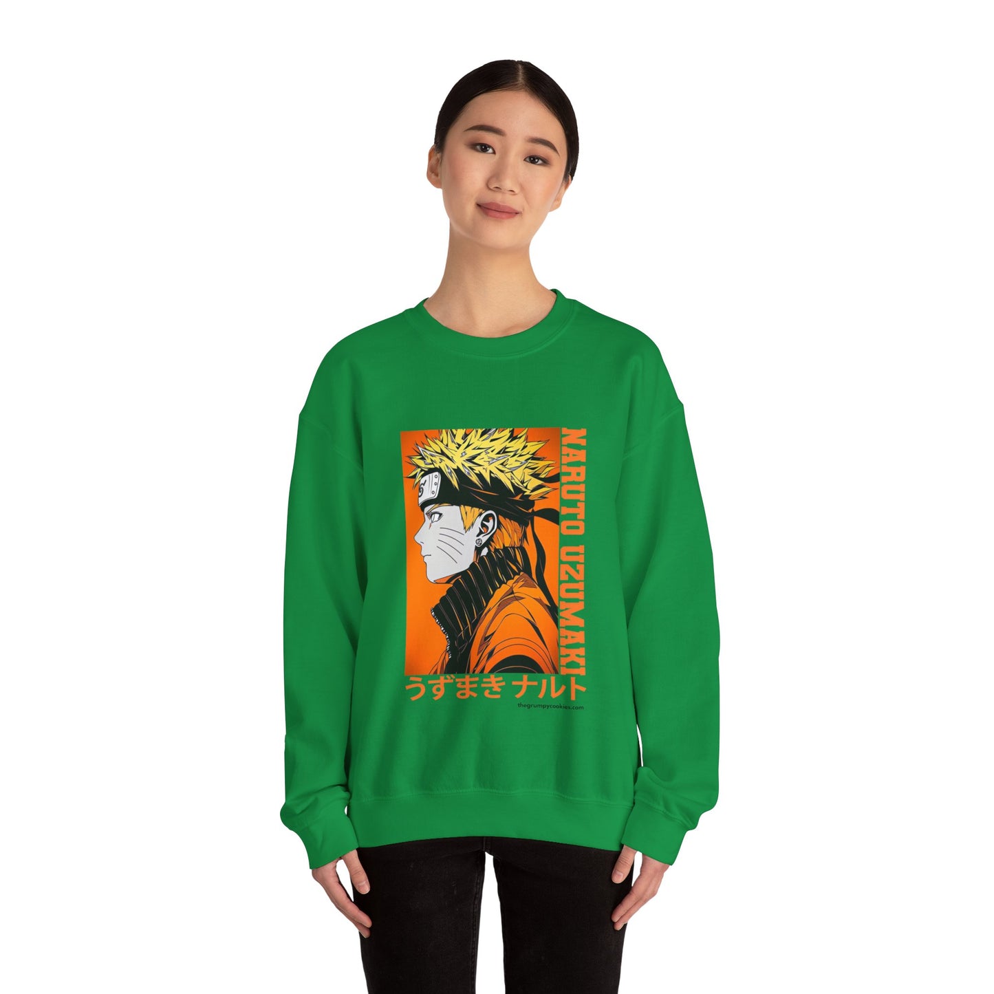 Naruto - Orange Unisex Heavy Blend™ Crewneck Sweatshirt