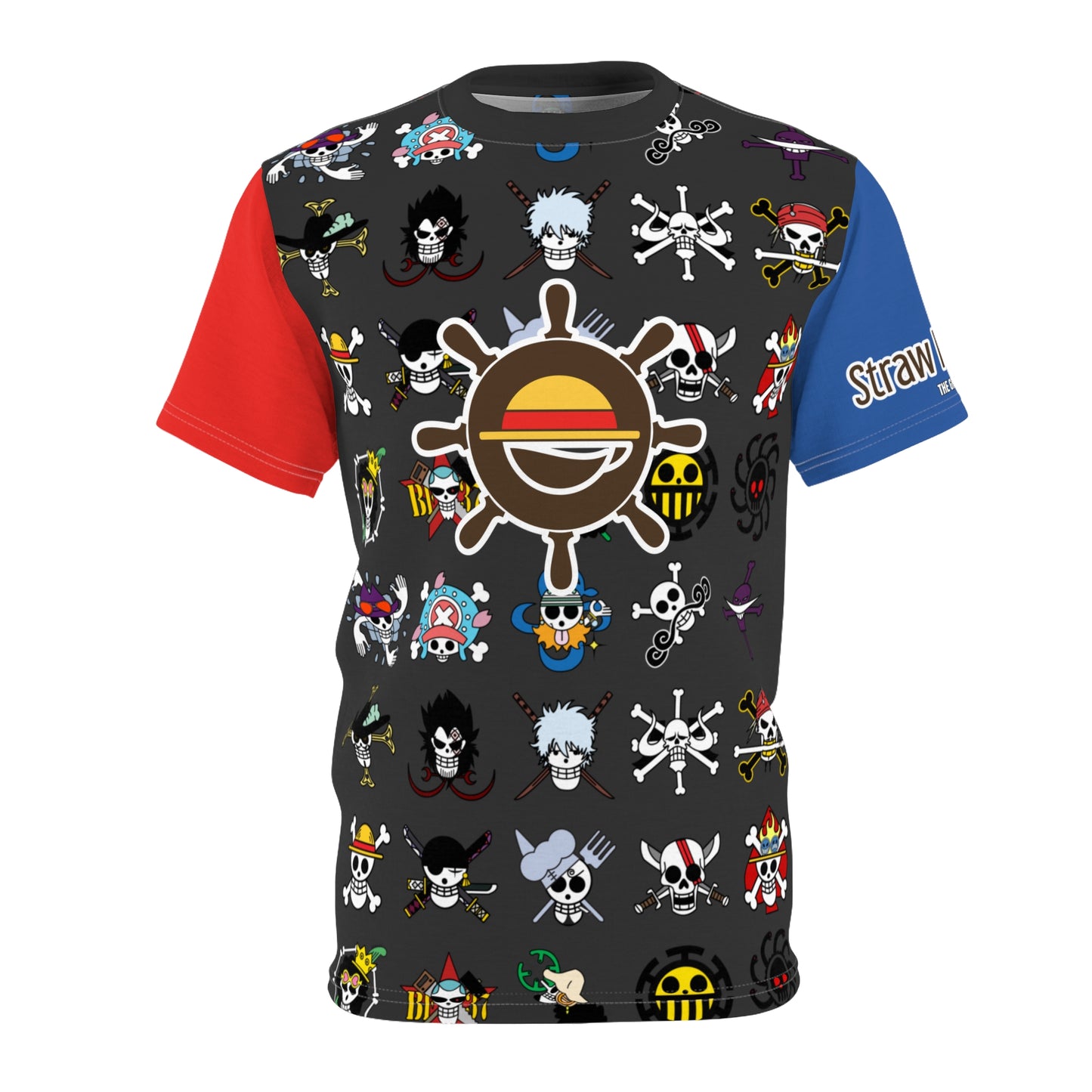 Straw Hat Coffee - Jolly Roger Tee Unisex Cut & Sew Tee