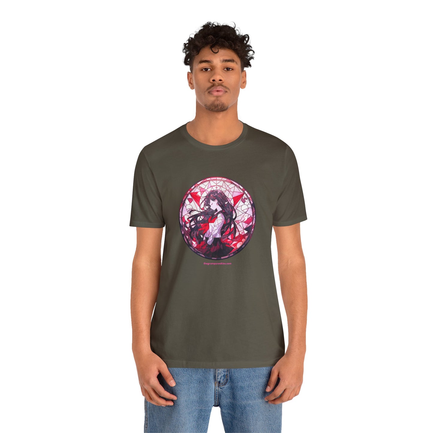 Sailor Moon - Sailor Mars Jersey Short Sleeve Tee