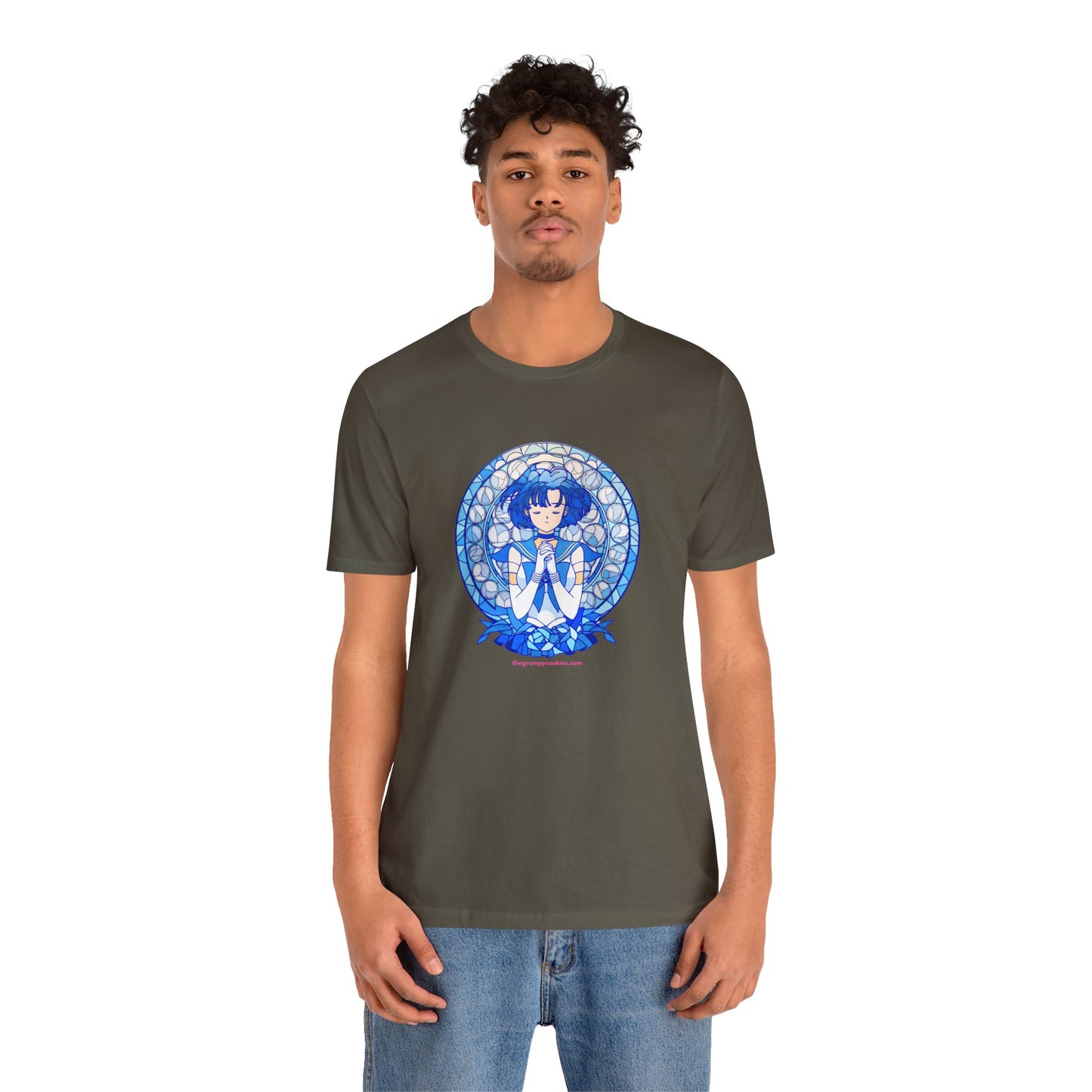Sailor Moon - Sailor Mercury Jersey Short Sleeve Tee