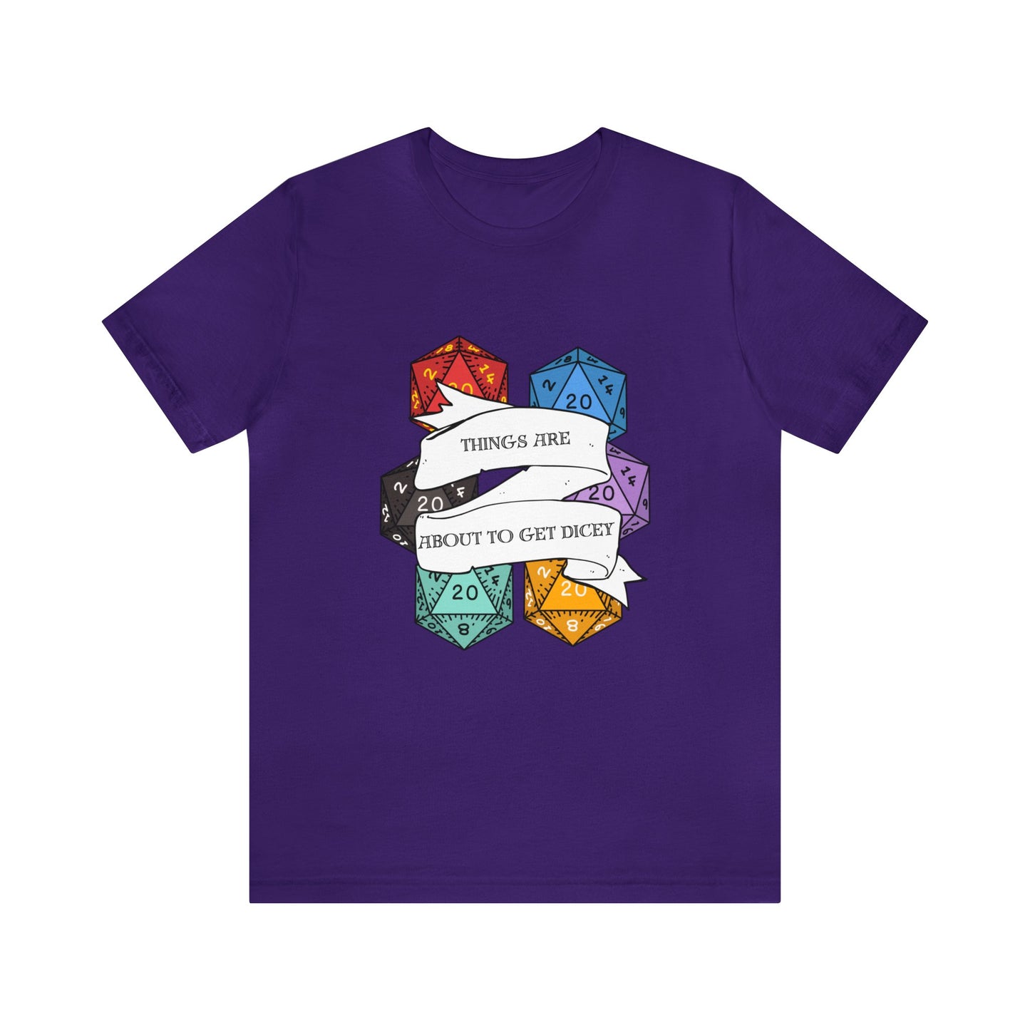 Dungeons & Dragons - Dicey Short Sleeve Tee
