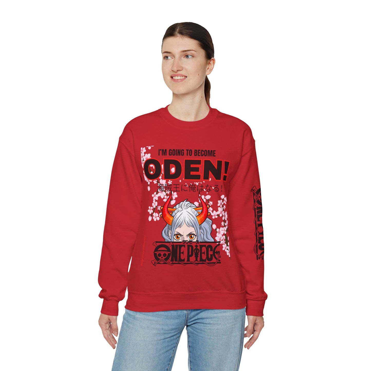 One Piece - I Will Be Oden Unisex Heavy Blend™ Crewneck Sweatshirt