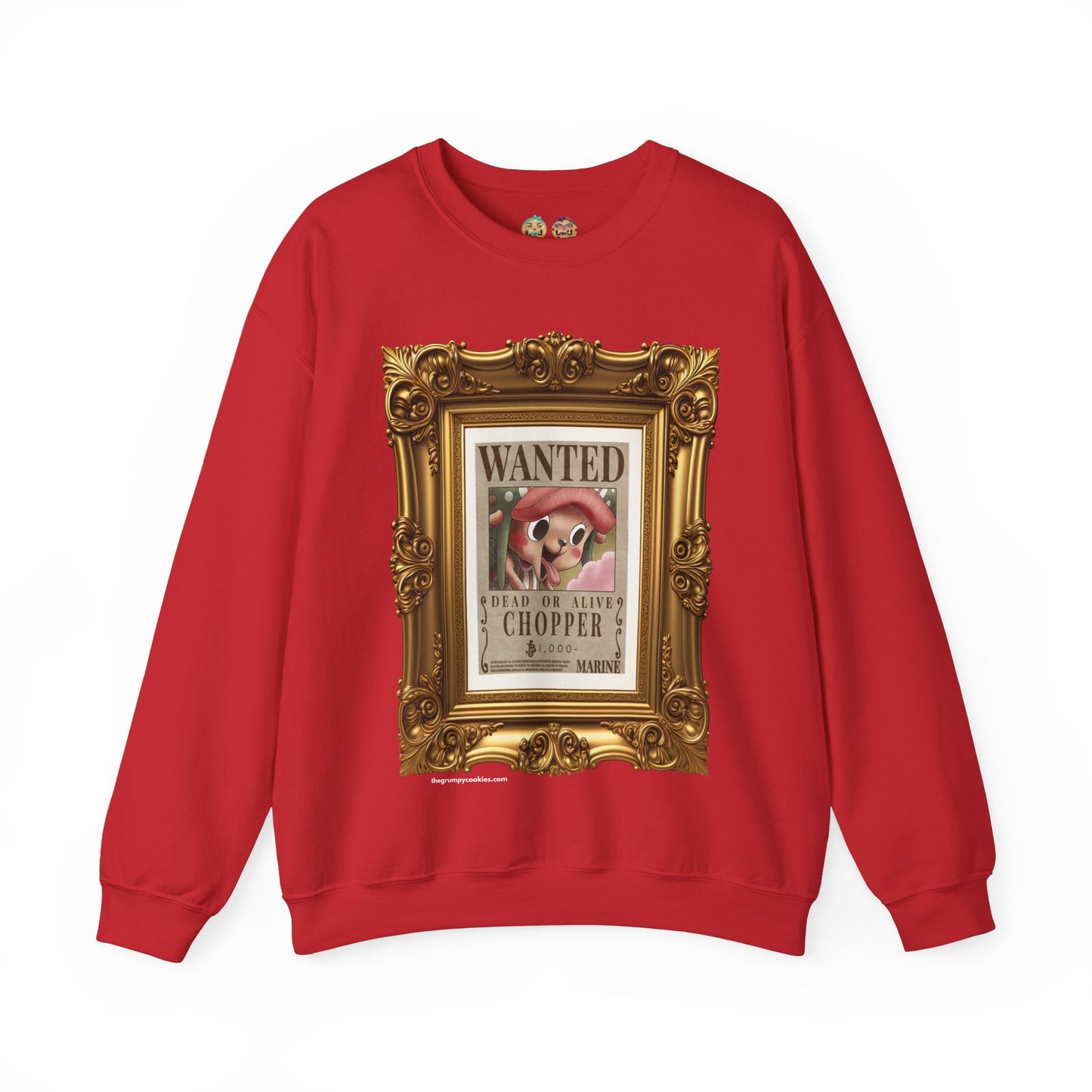One Piece - Fine Art Chopper Unisex Heavy Blend™ Crewneck Sweatshirt