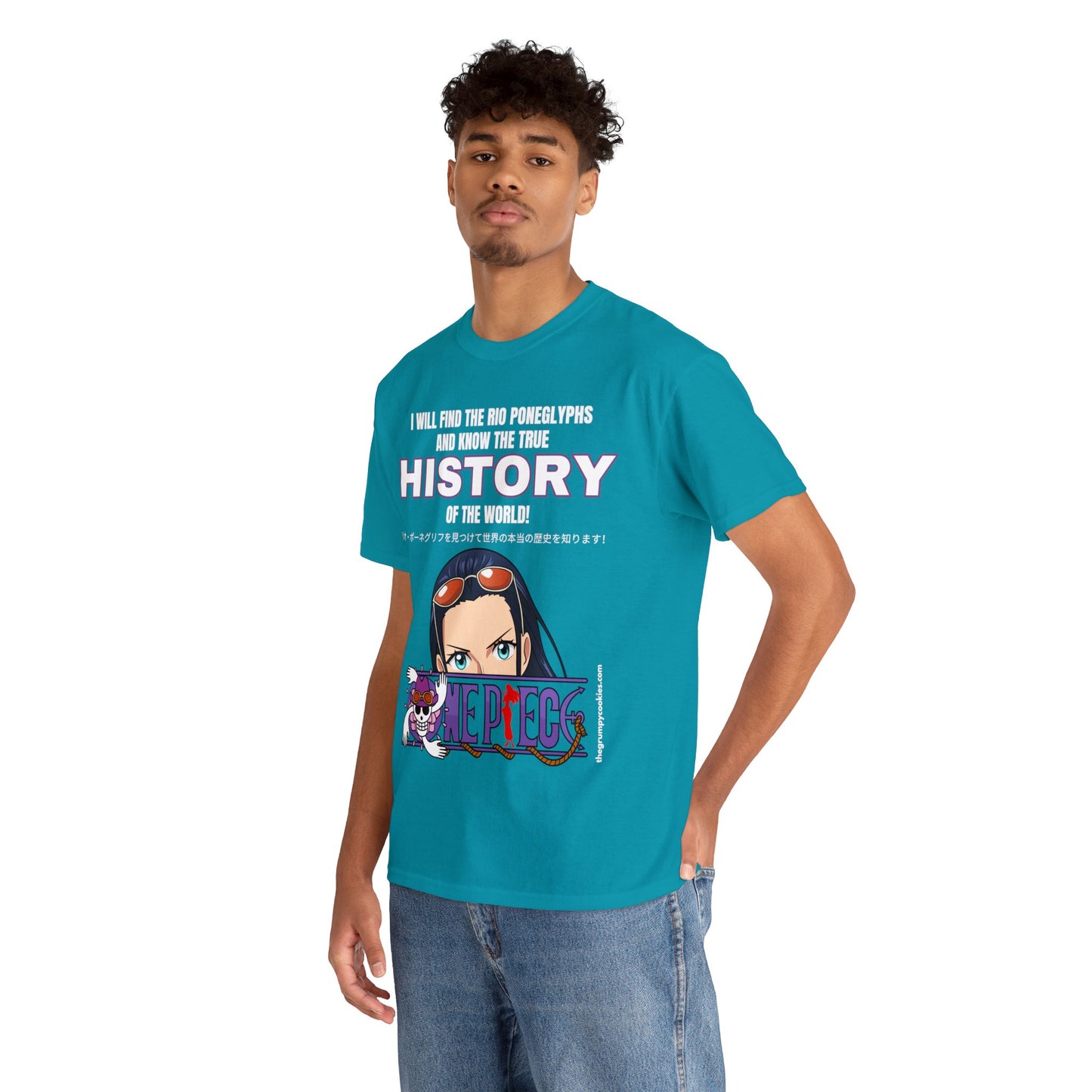 One Piece - World's Greatest Archeologist Unisex Heavy Cotton Tee