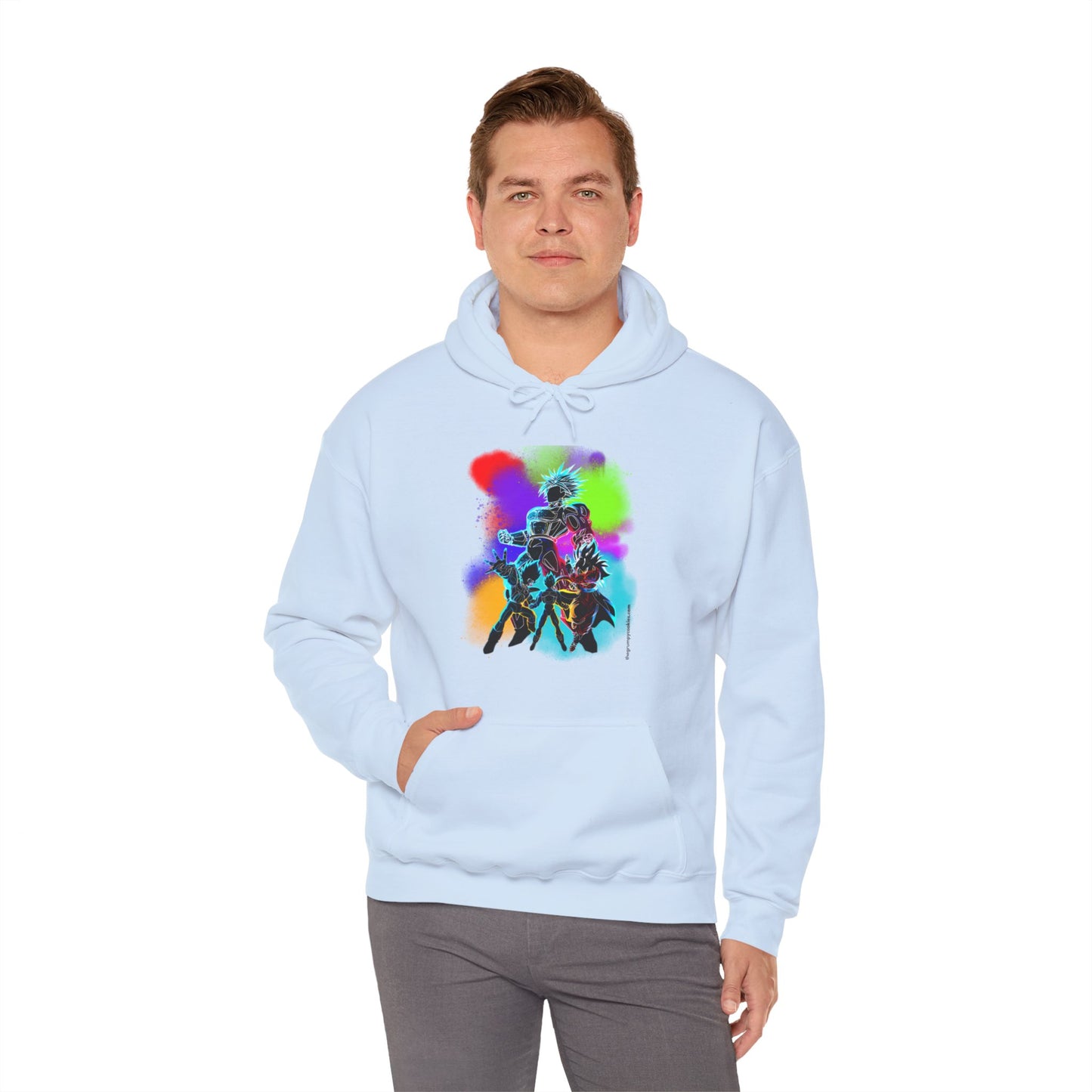 Dragon Ball - Technicolor Unisex Heavy Blend™ Hooded Sweatshirt