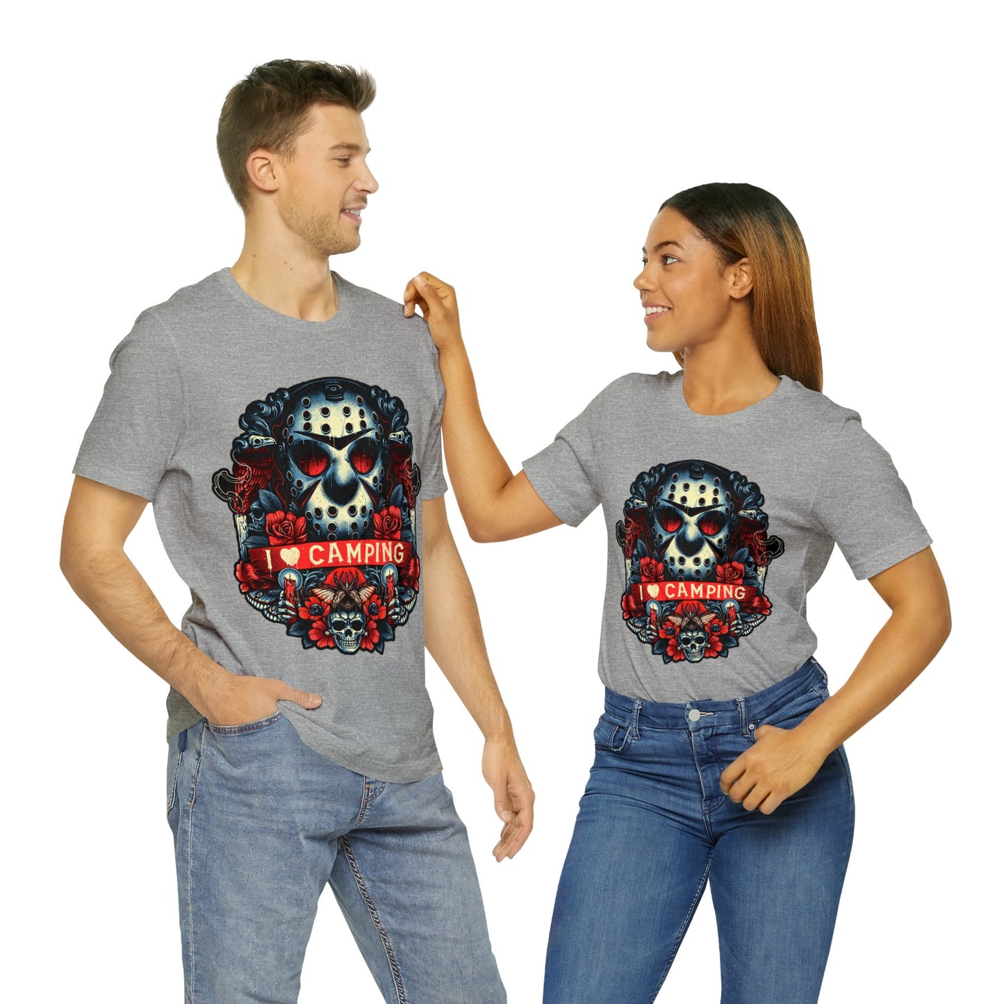 Friday the 13th - I Heart Camping Short Sleeve Tee