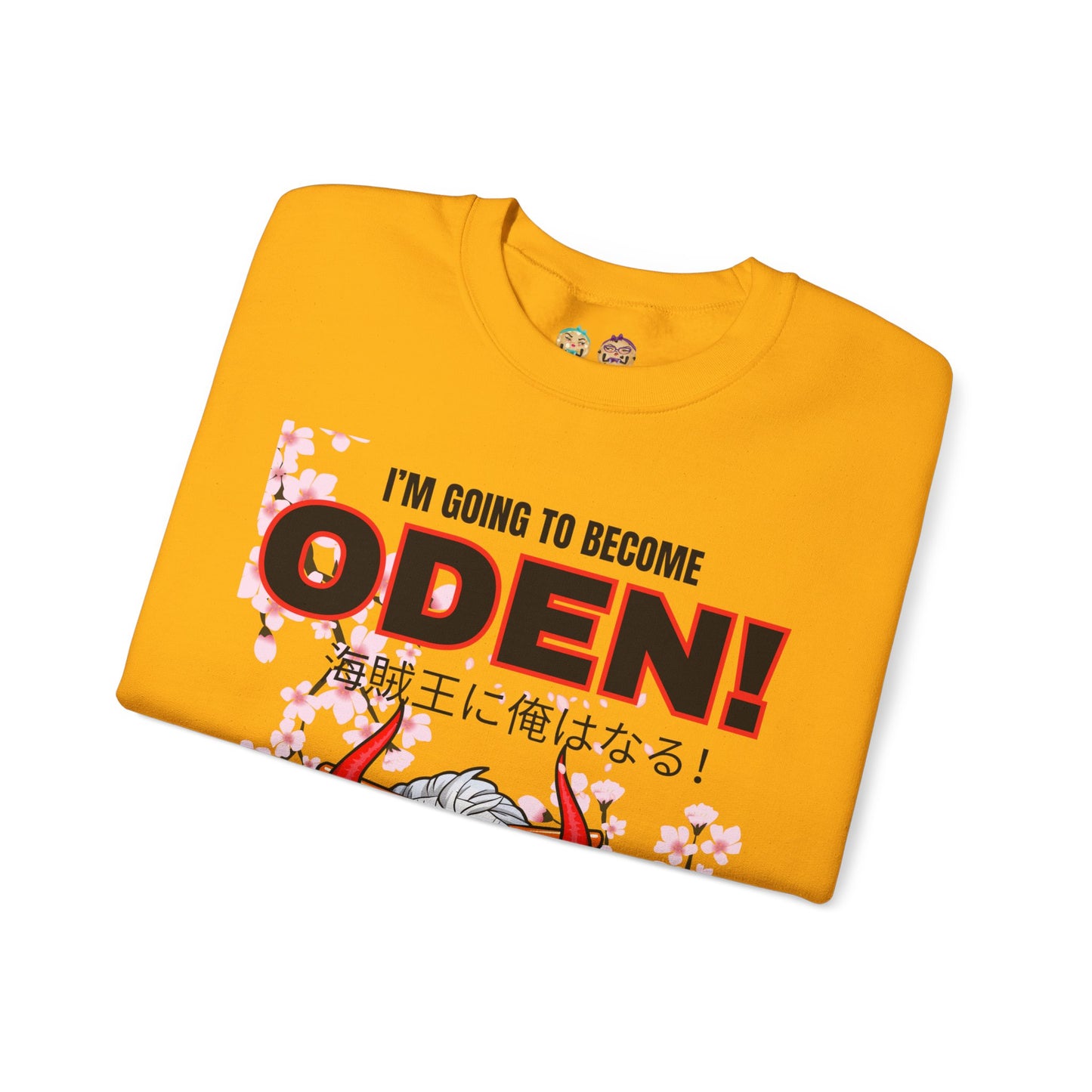 One Piece - I Will Be Oden Unisex Heavy Blend™ Crewneck Sweatshirt