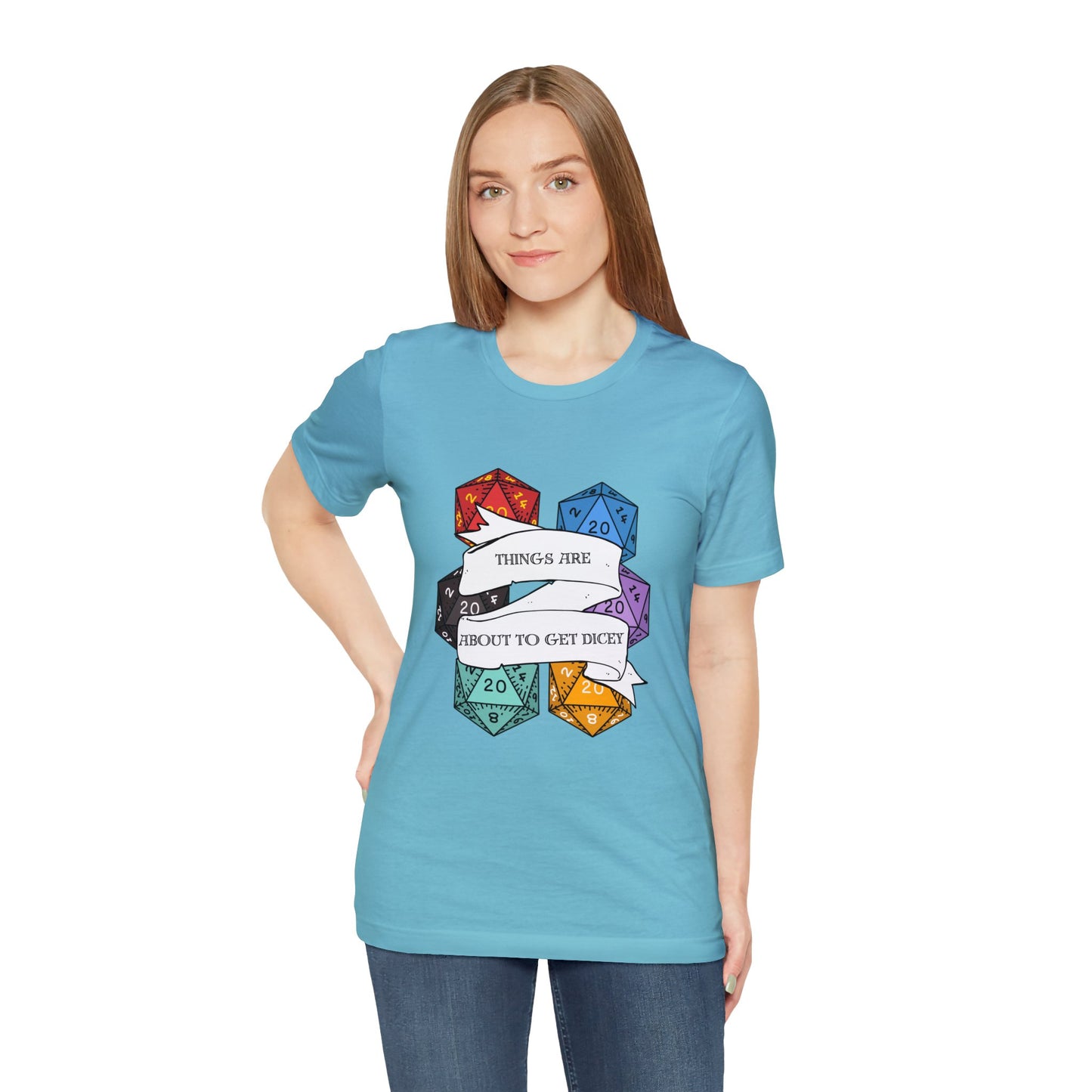 Dungeons & Dragons - Dicey Short Sleeve Tee