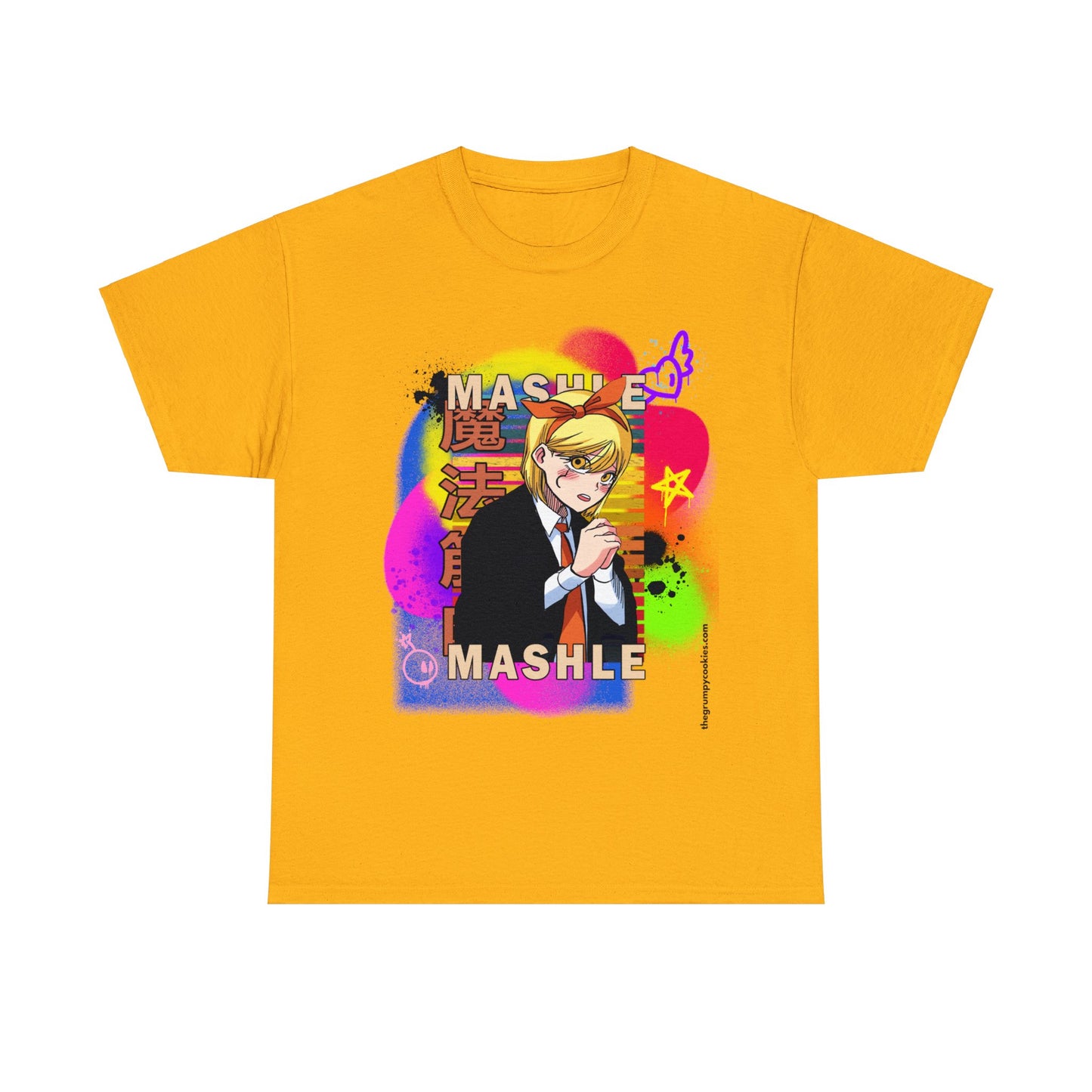 Mashle - Lemon Irvine Graffiti Unisex Heavy Cotton Tee
