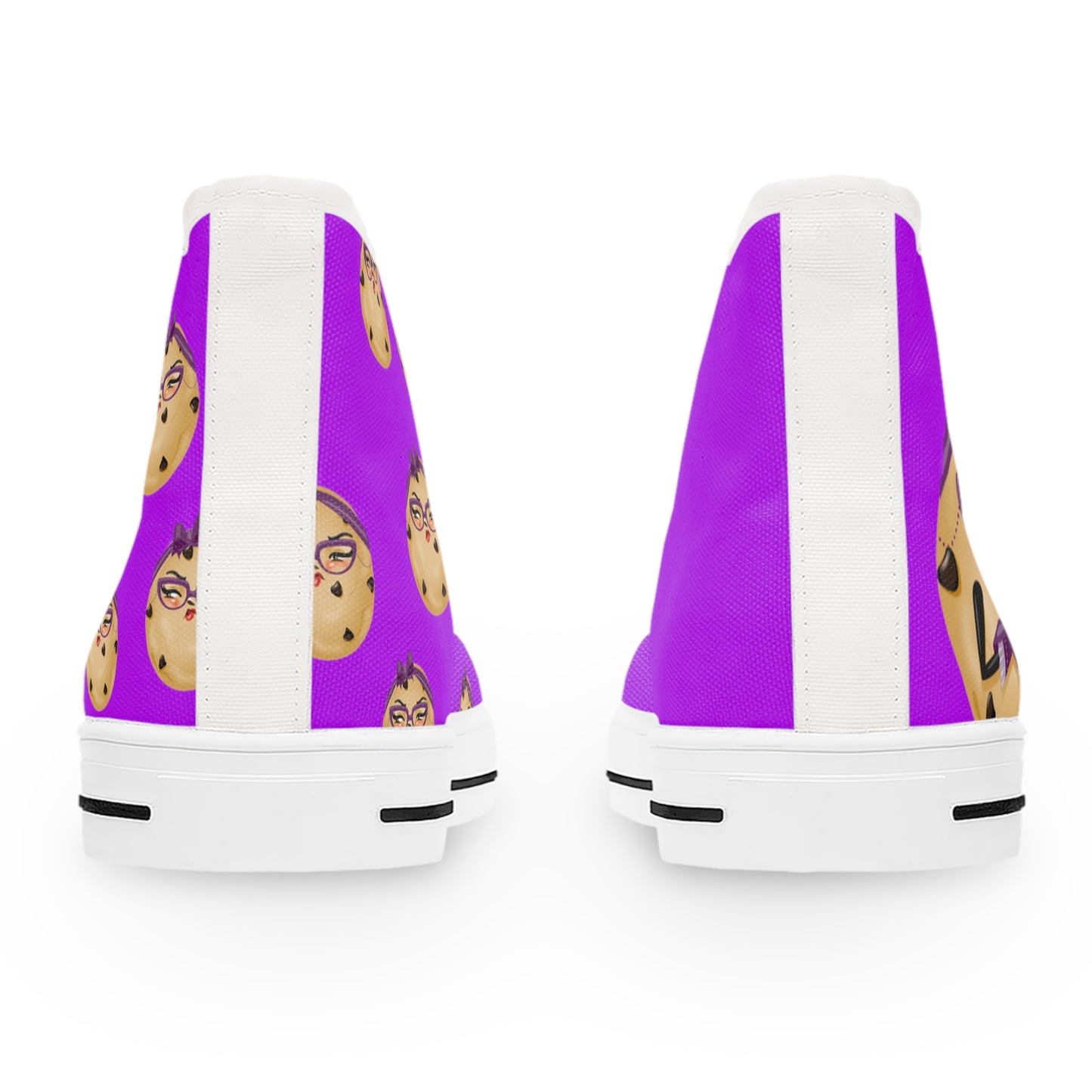The Katrina High Top Purple Sneaker