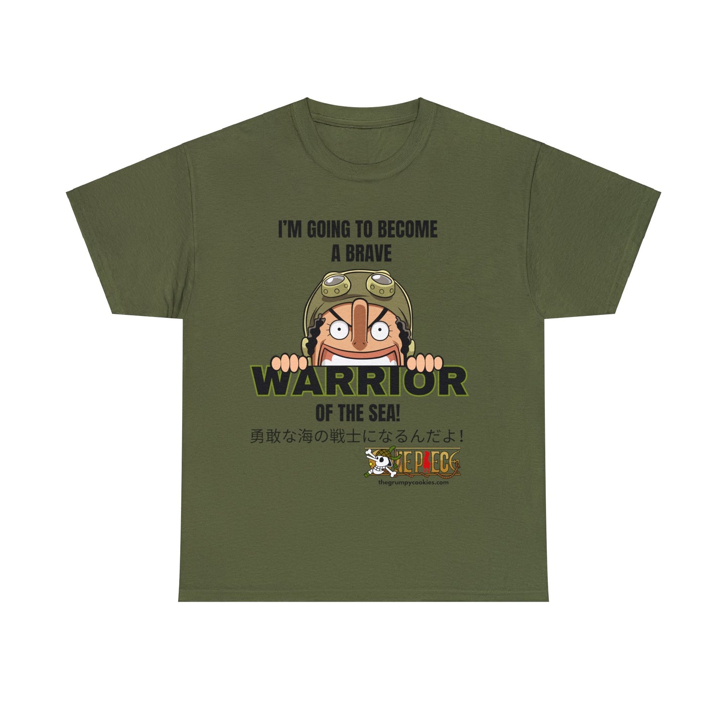 One Piece - Brave Warrior of the Sea Unisex Heavy Cotton Tee