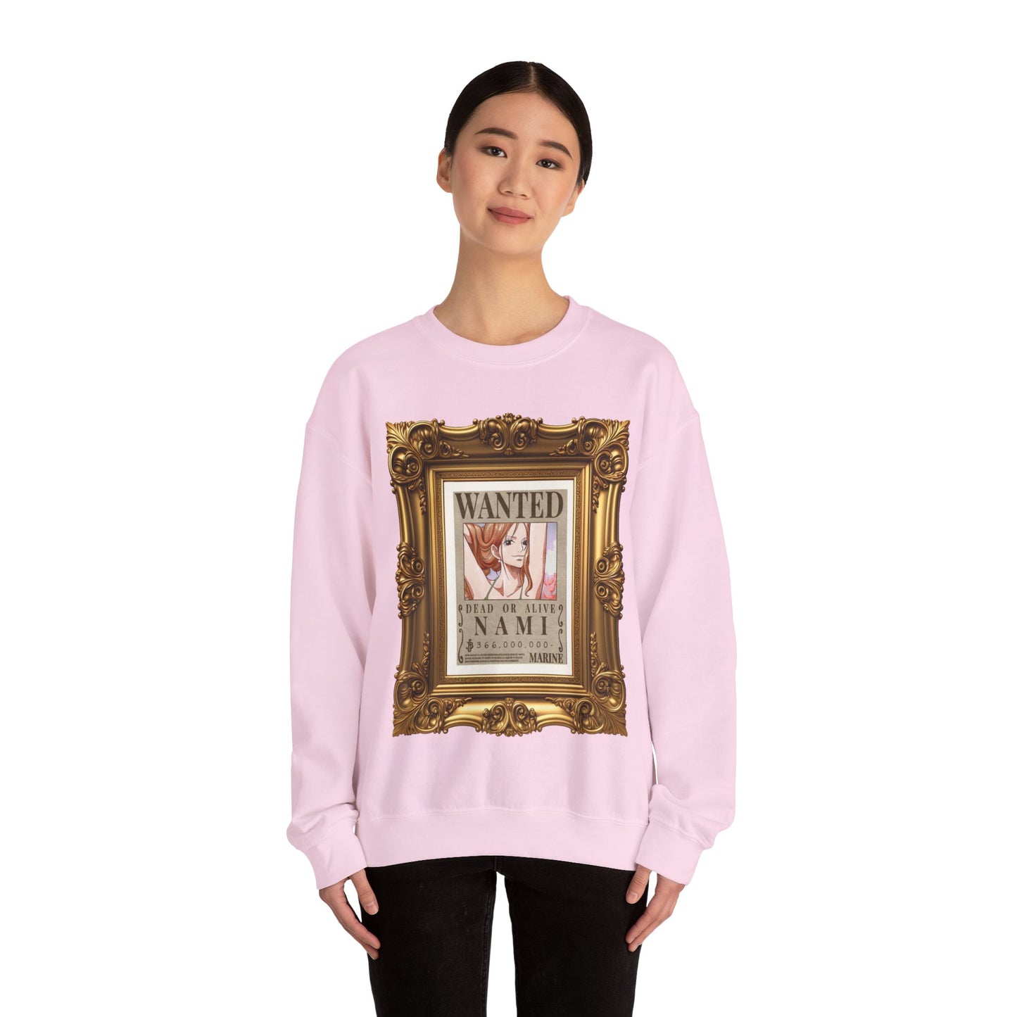One Piece - Fine Art Nami Unisex Heavy Blend™ Crewneck Sweatshirt