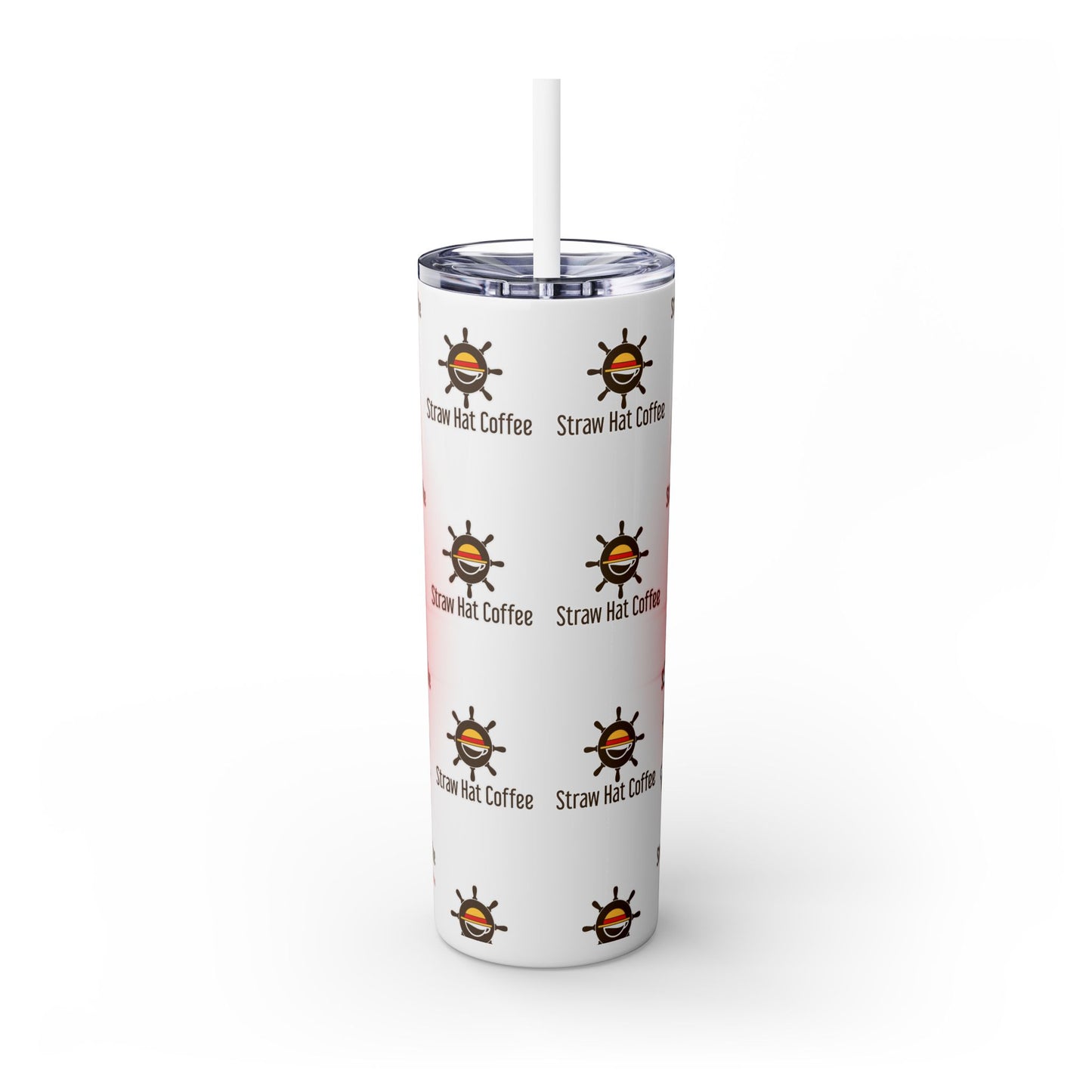 Straw Hat Coffee - Captain of the Crew 20oz Skinny Tumbler with Straw