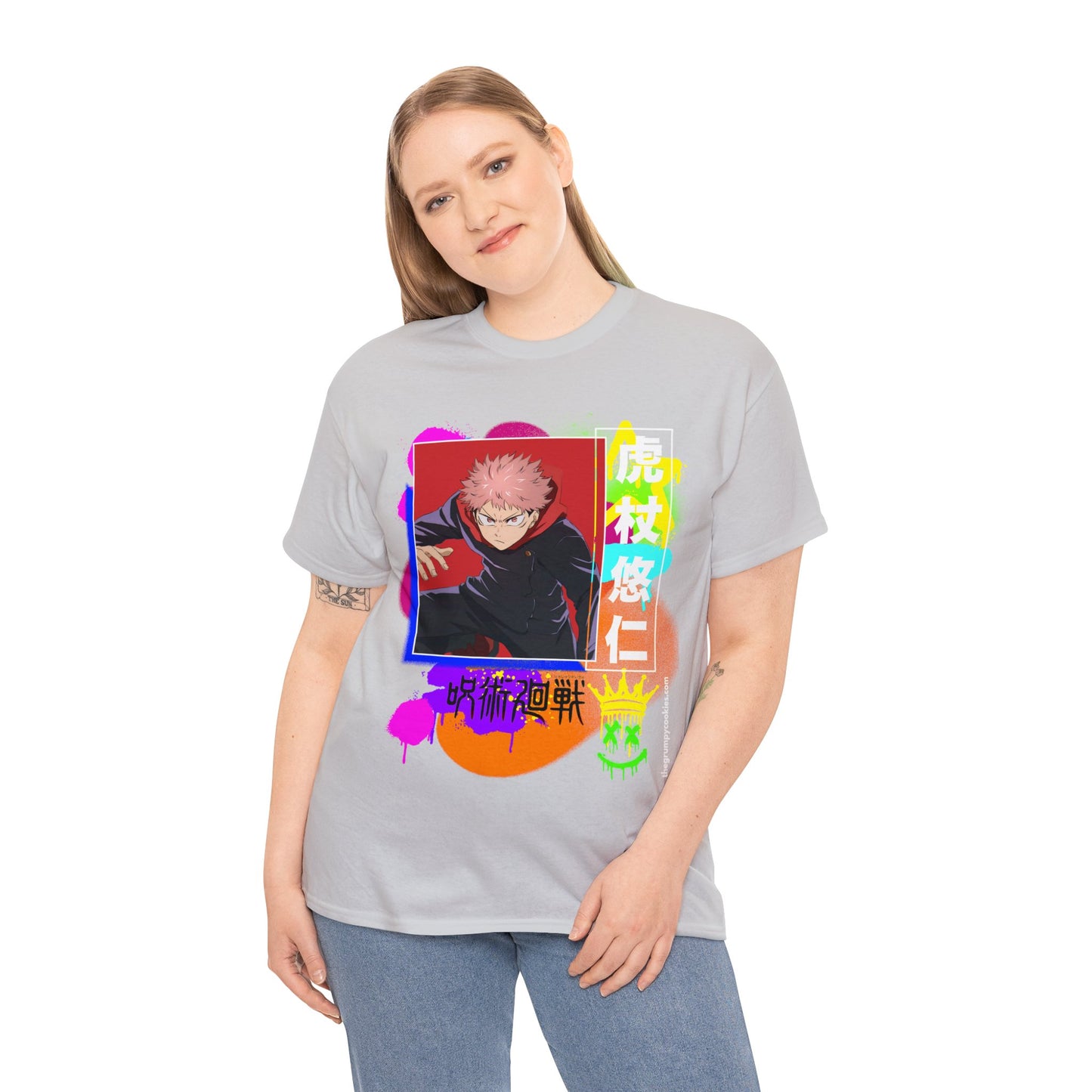 Jujutsu Kaisen - Yuji Getting Serious Unisex Heavy Cotton Tee