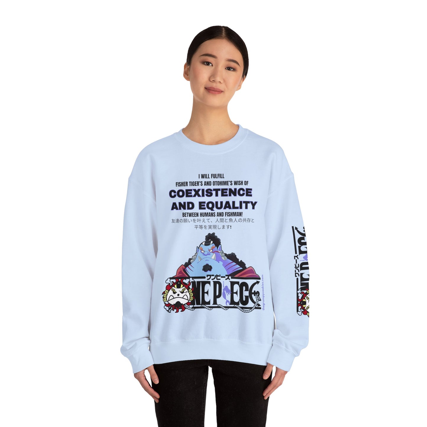 One Piece - Equality Bringer Unisex Heavy Blend™ Crewneck Sweatshirt