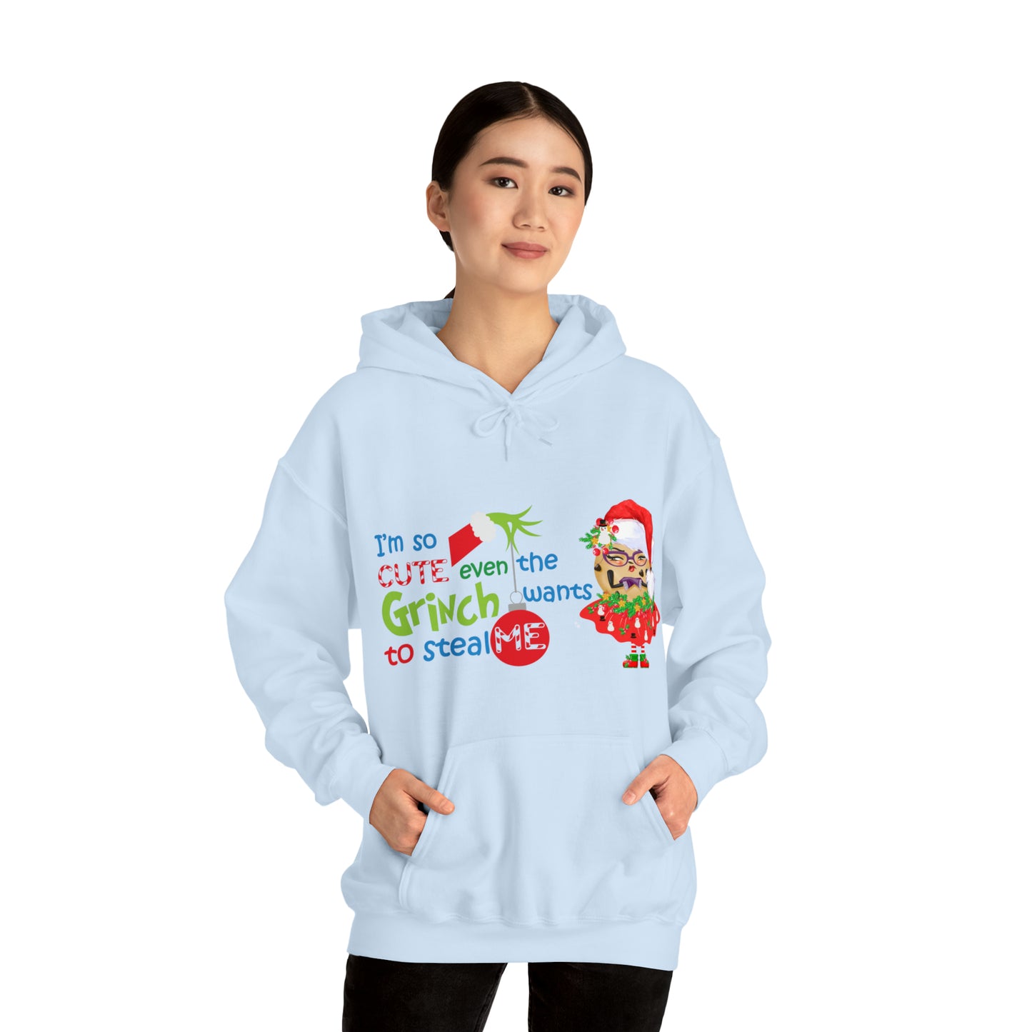 The Grumpy Cookies - Even the Grinch Loves TGC Unisex Heavy Blend™ Hooded Sweatshirt