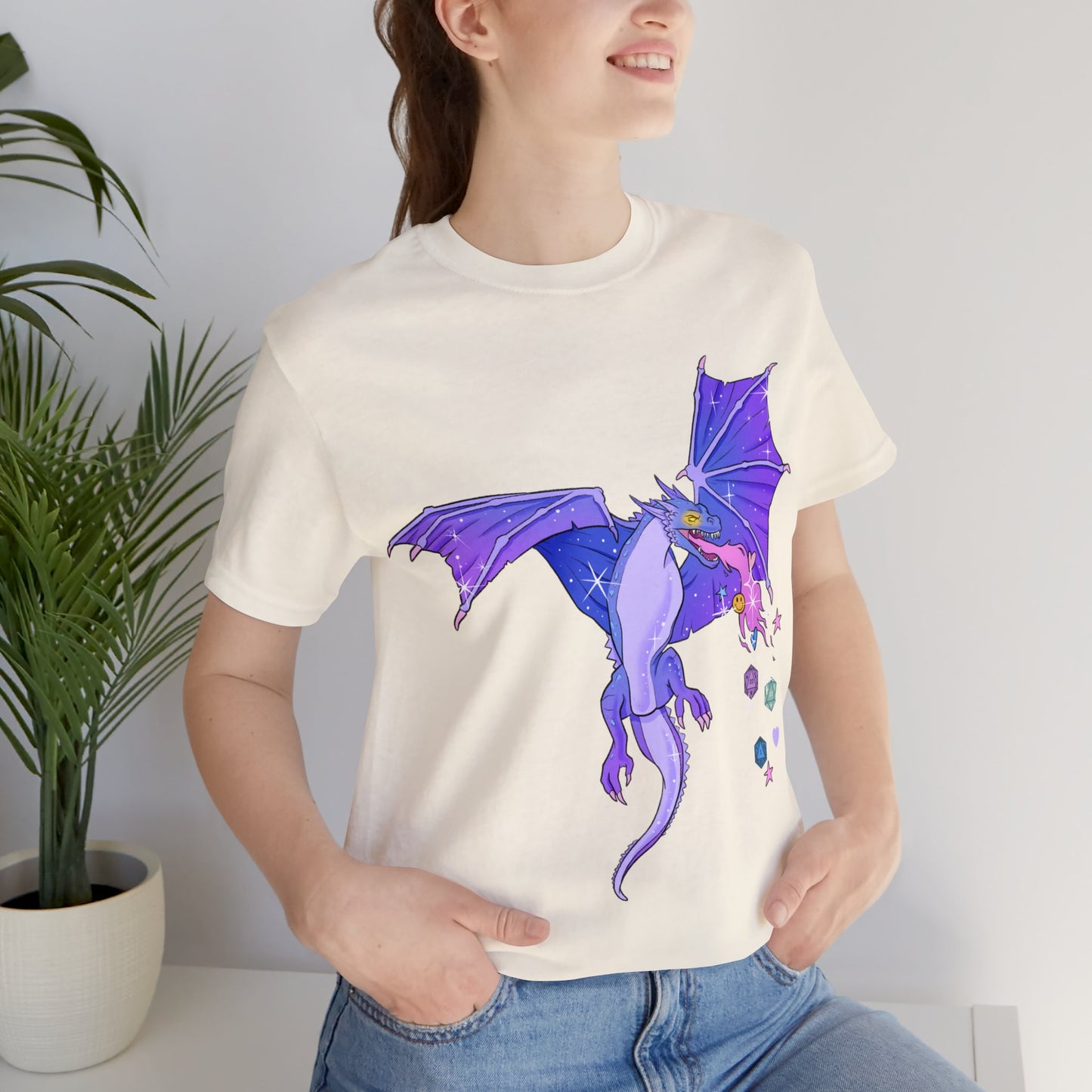Dungeons & Dragons - Purple Dragon Short Sleeve Tee
