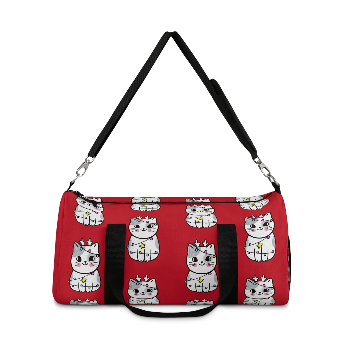 The Grumpy Cookies - Tangled Reindeer Kitty Duffle Bag