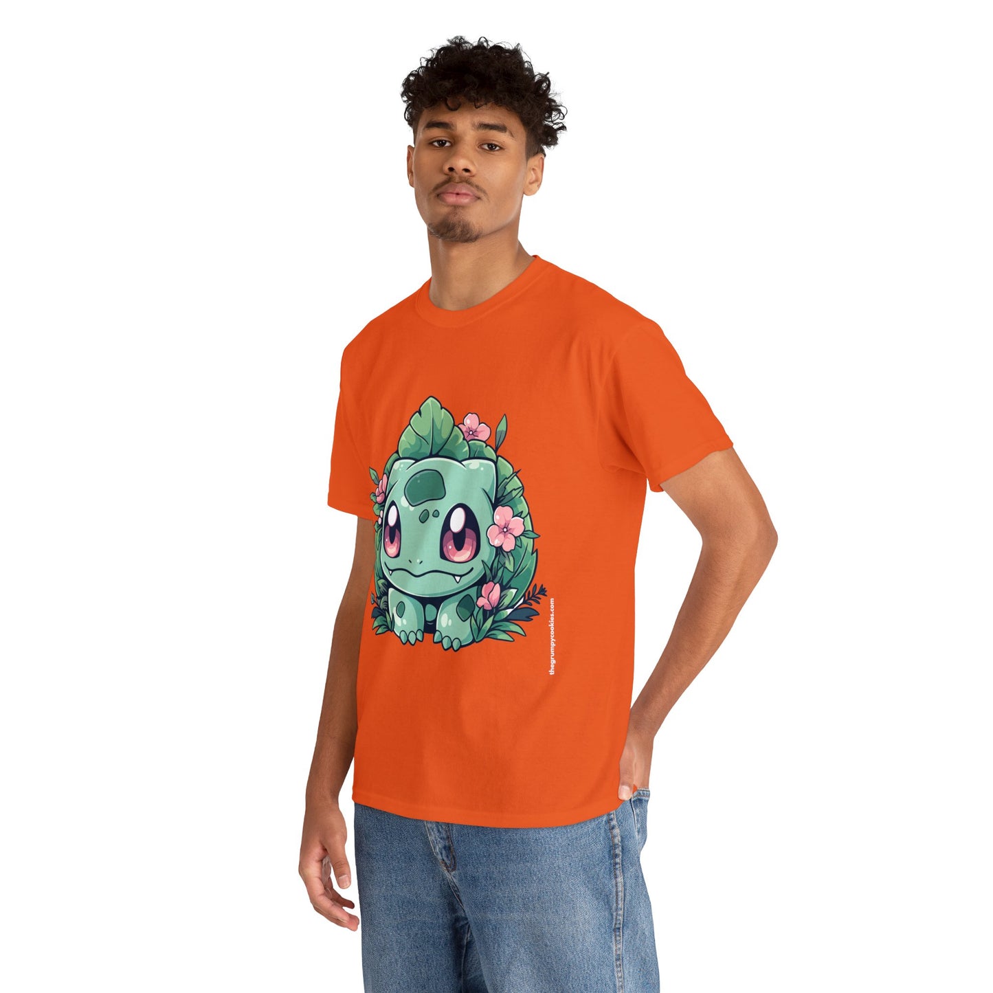 Pokemon - Flowering Bulba Unisex Heavy Cotton Tee