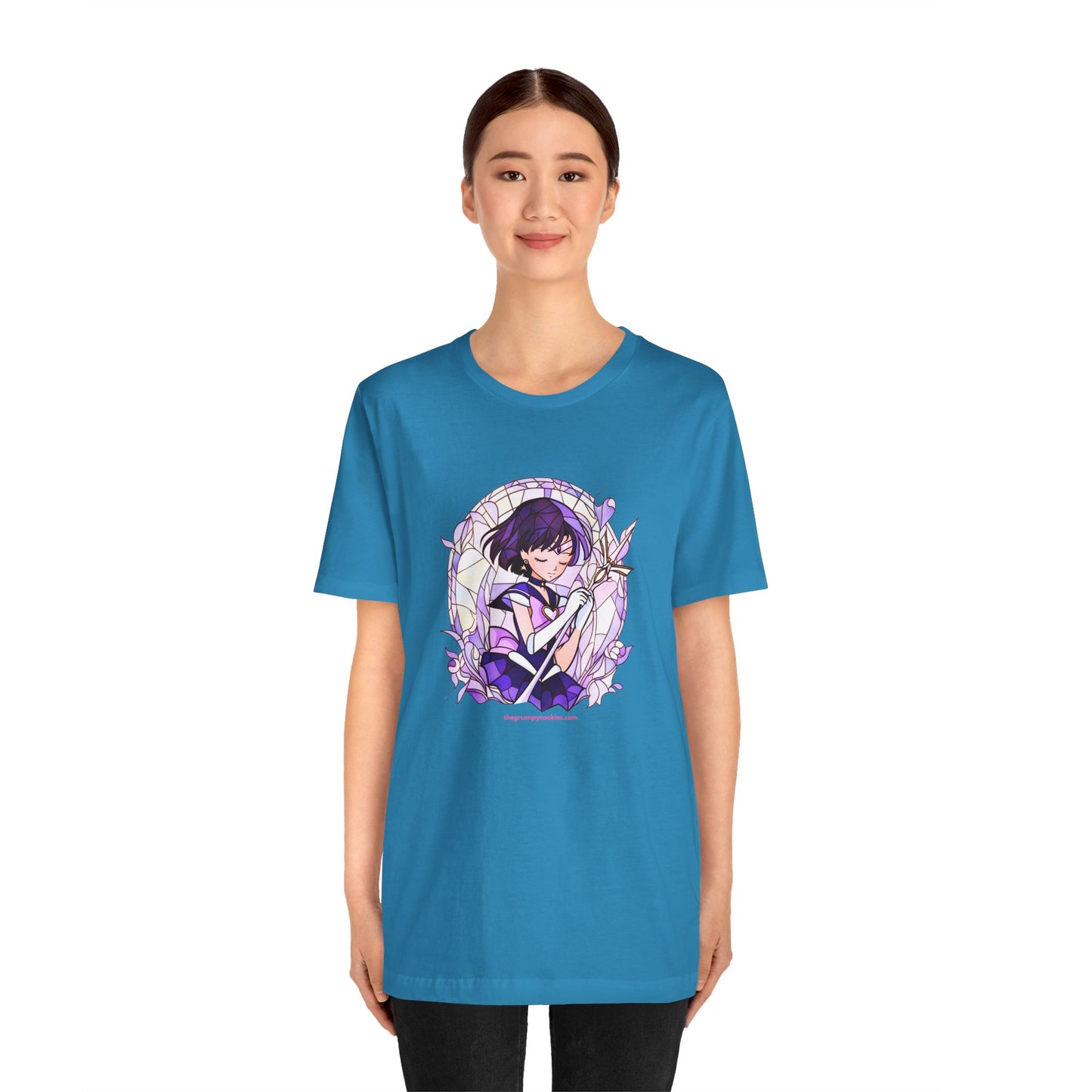 Sailor Moon - Sailor Saturn Jersey Short Sleeve Tee