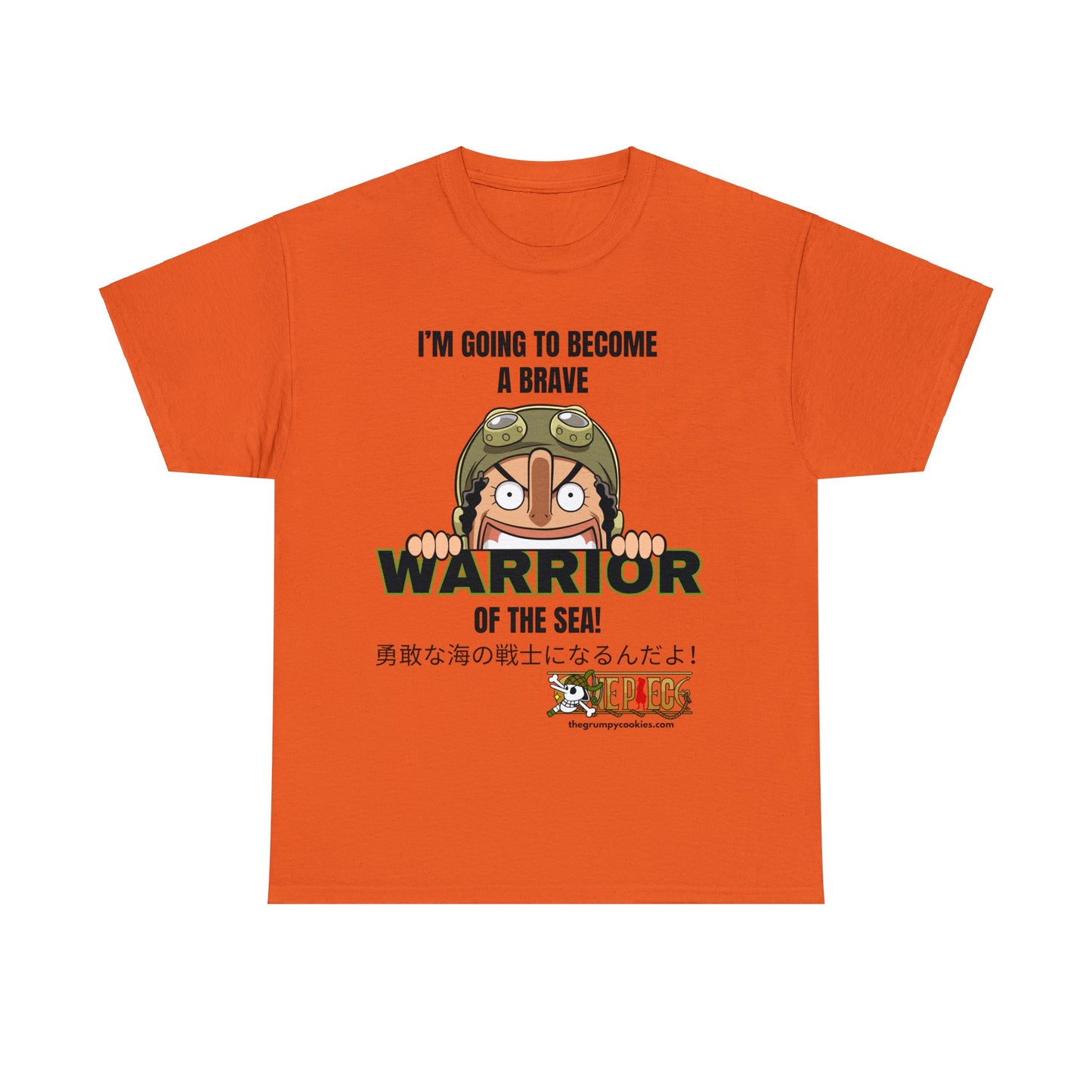 One Piece - Brave Warrior of the Sea Unisex Heavy Cotton Tee