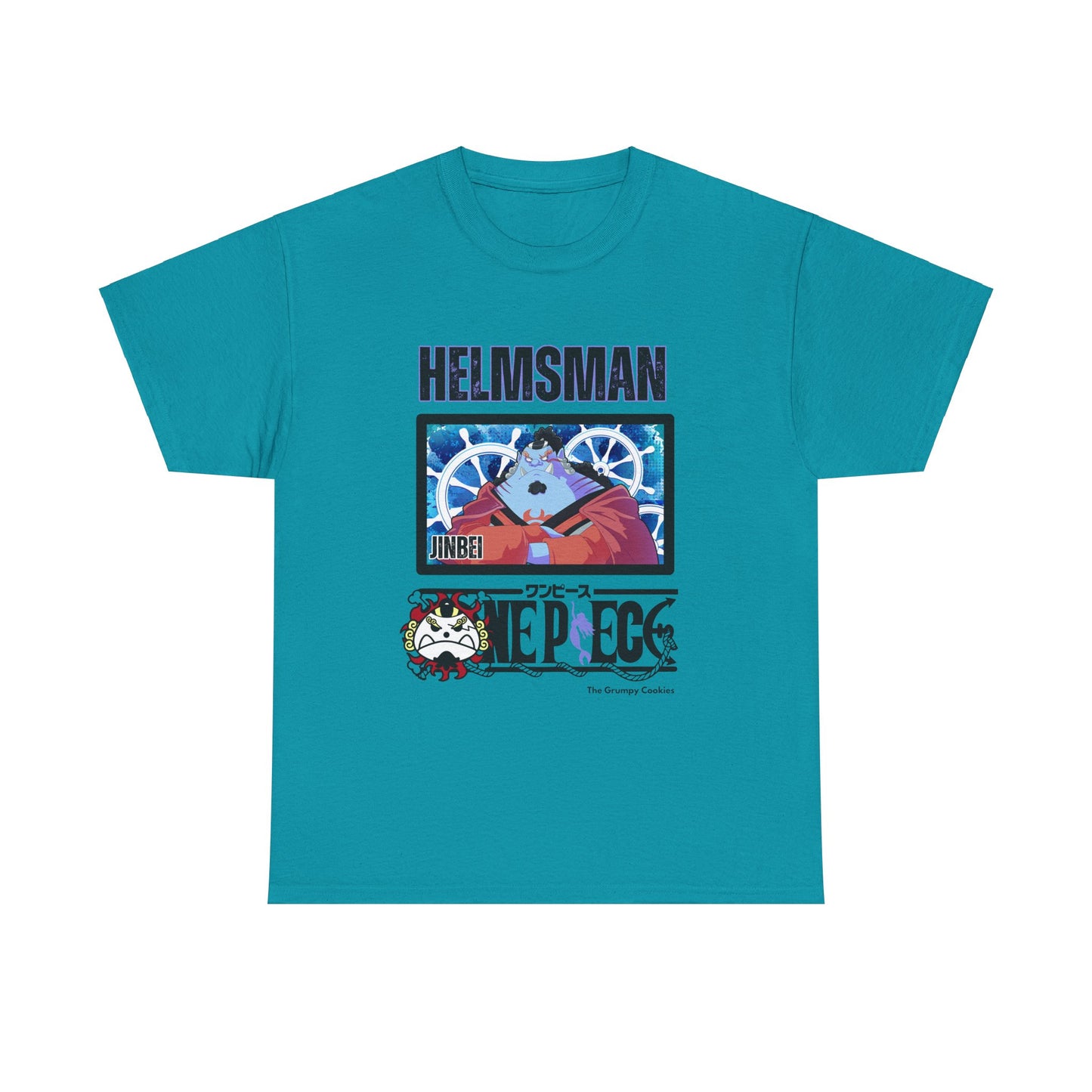 One Piece - Helmsman Jimbei Unisex Heavy Cotton Tee