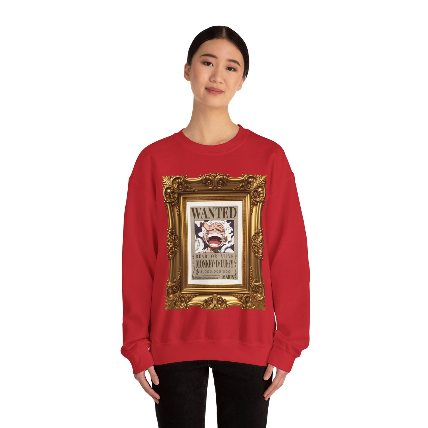 One Piece - Fine Art Luffy Unisex Heavy Blend™ Crewneck Sweatshirt