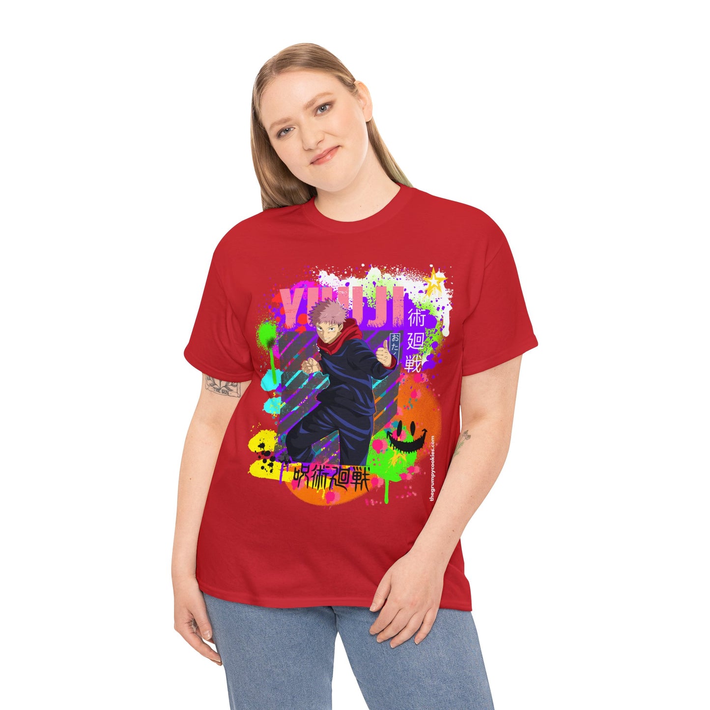 Jujutsu Kaisen - Yuji Says Bring It Unisex Heavy Cotton Tee
