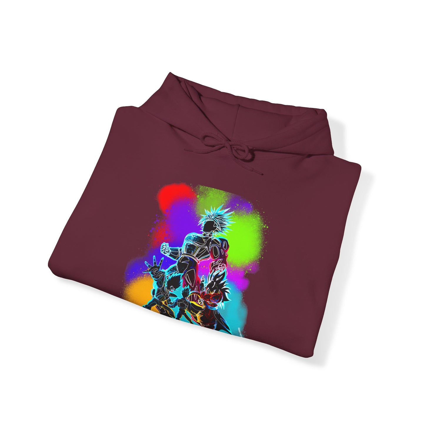 Dragon Ball - Technicolor Unisex Heavy Blend™ Hooded Sweatshirt