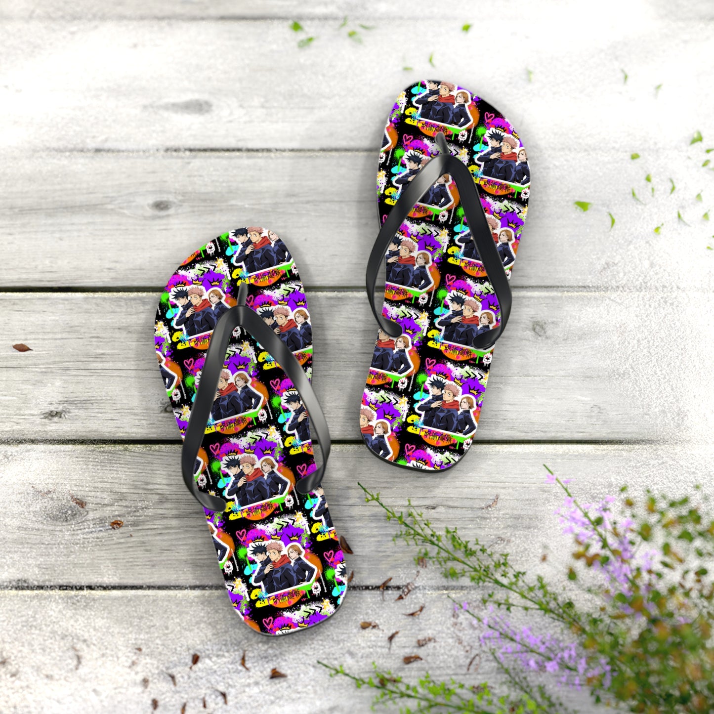 Jujutsu Kaisen - First Years Unisex Flip Flops