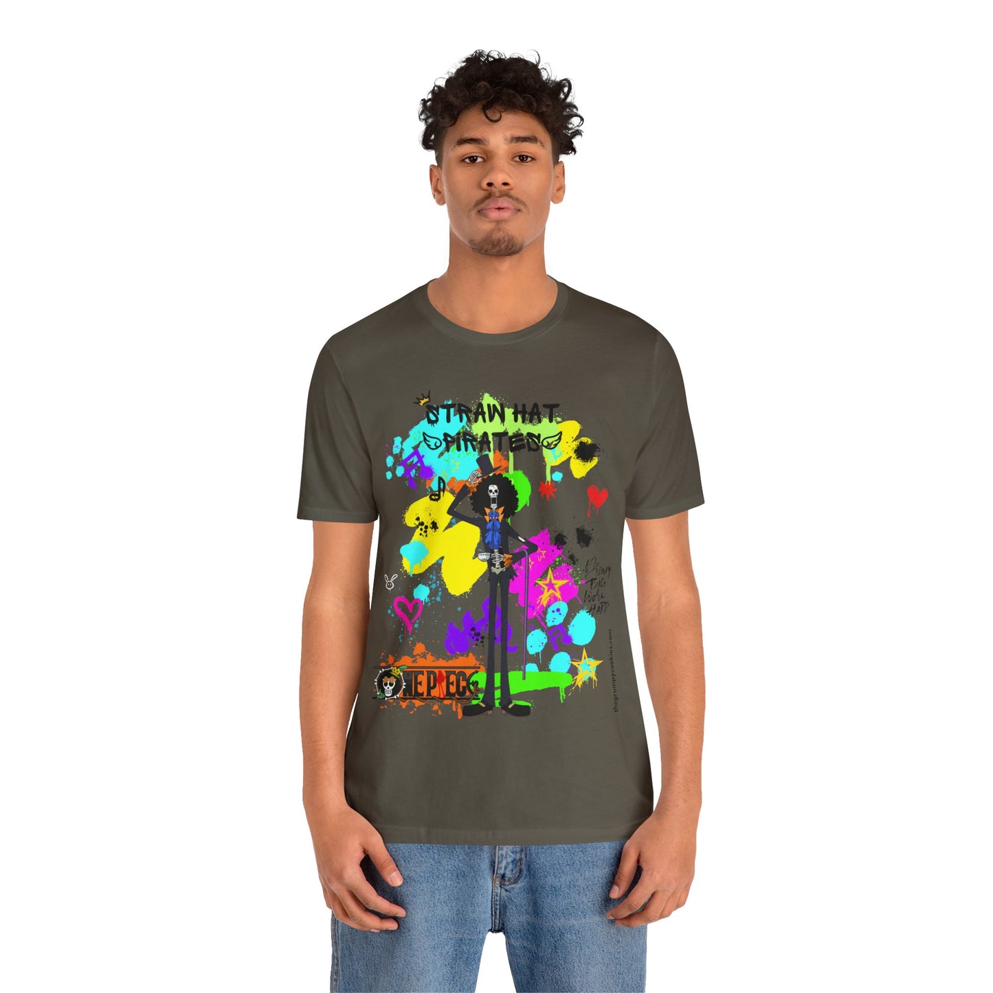 One Piece - Graffiti Brook Unisex Jersey Short Sleeve Tee