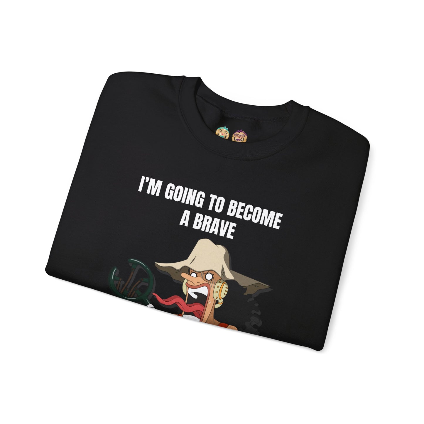 One Piece - Brave-ish Warrior of the Sea Unisex Heavy Blend™ Crewneck Sweatshirt