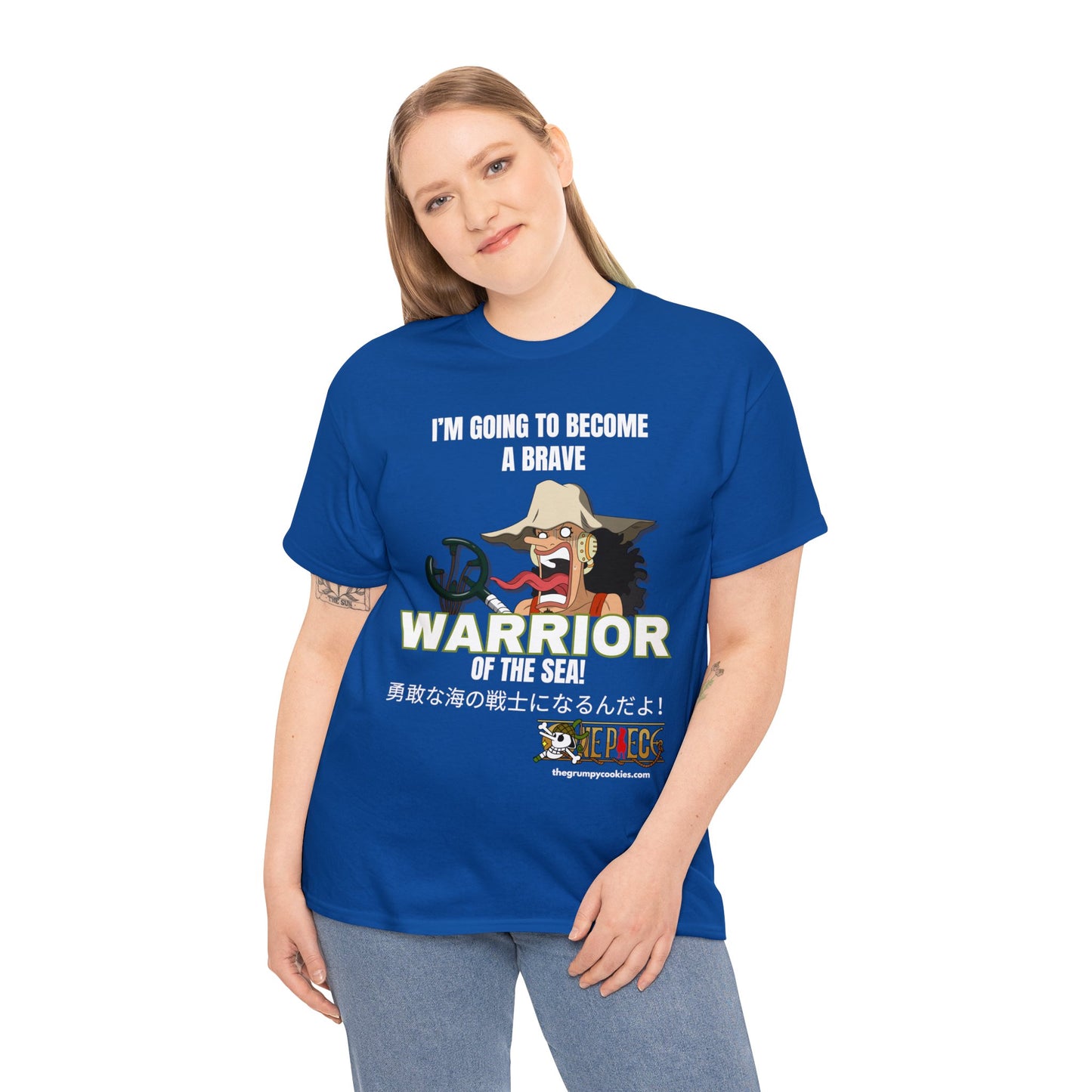One Piece - Brave-ish Warrior of the Sea Unisex Heavy Cotton Tee
