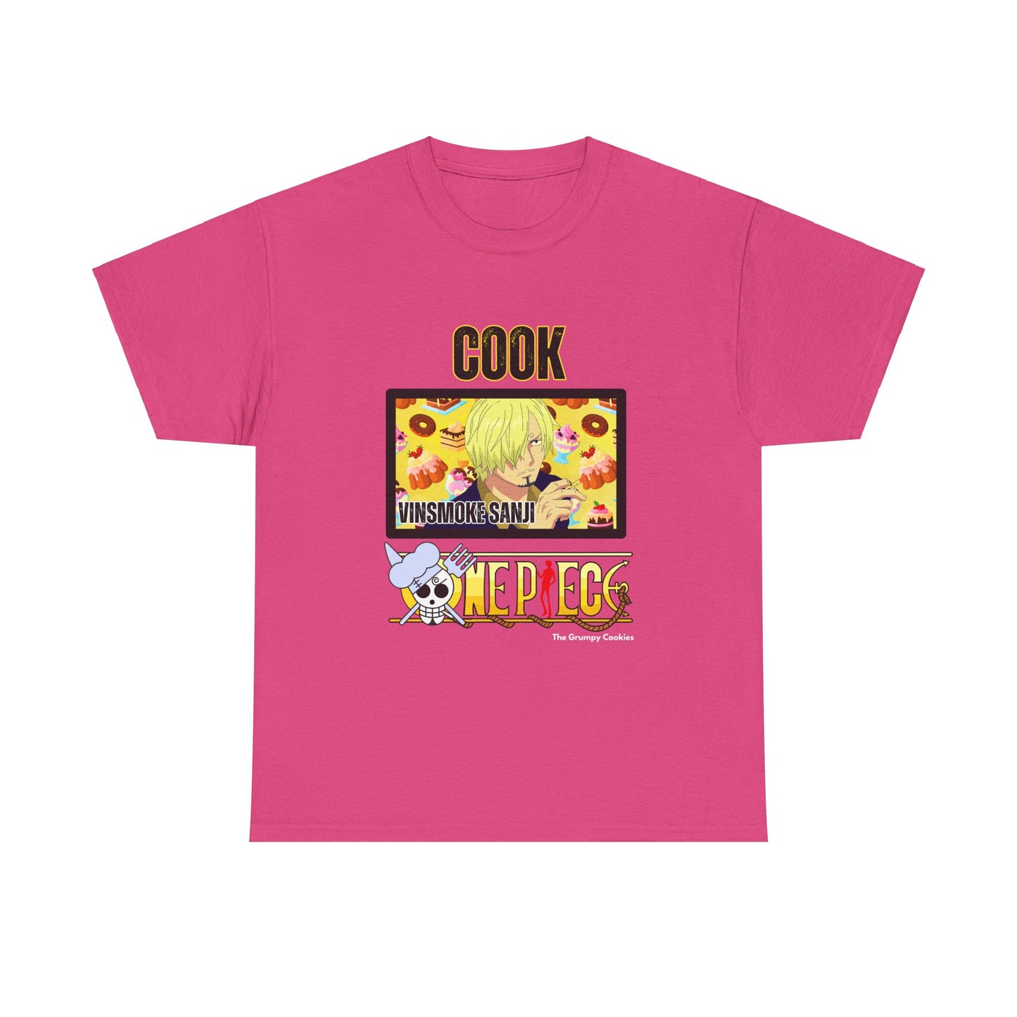 One Piece - Cook Sanji Unisex Heavy Cotton Tee