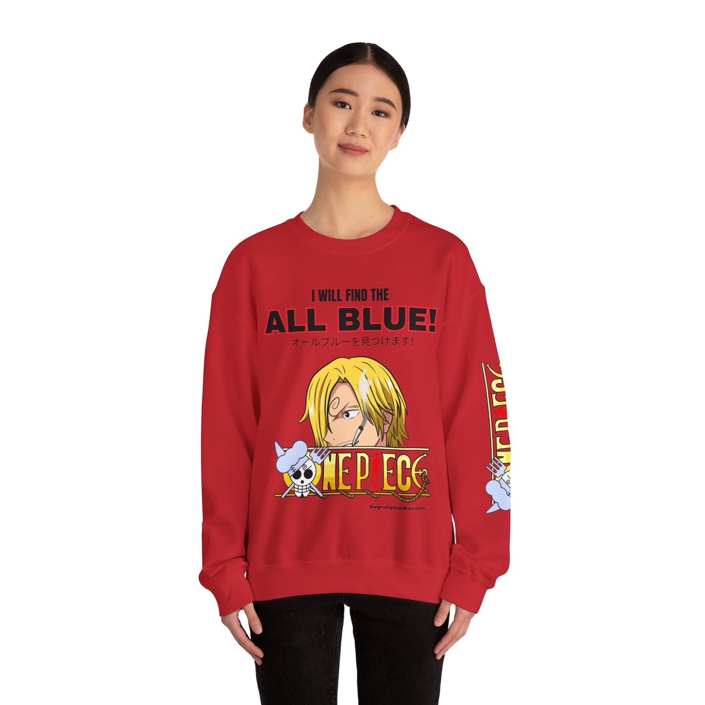 One Piece - Dream Follower Unisex Heavy Blend™ Crewneck Sweatshirt