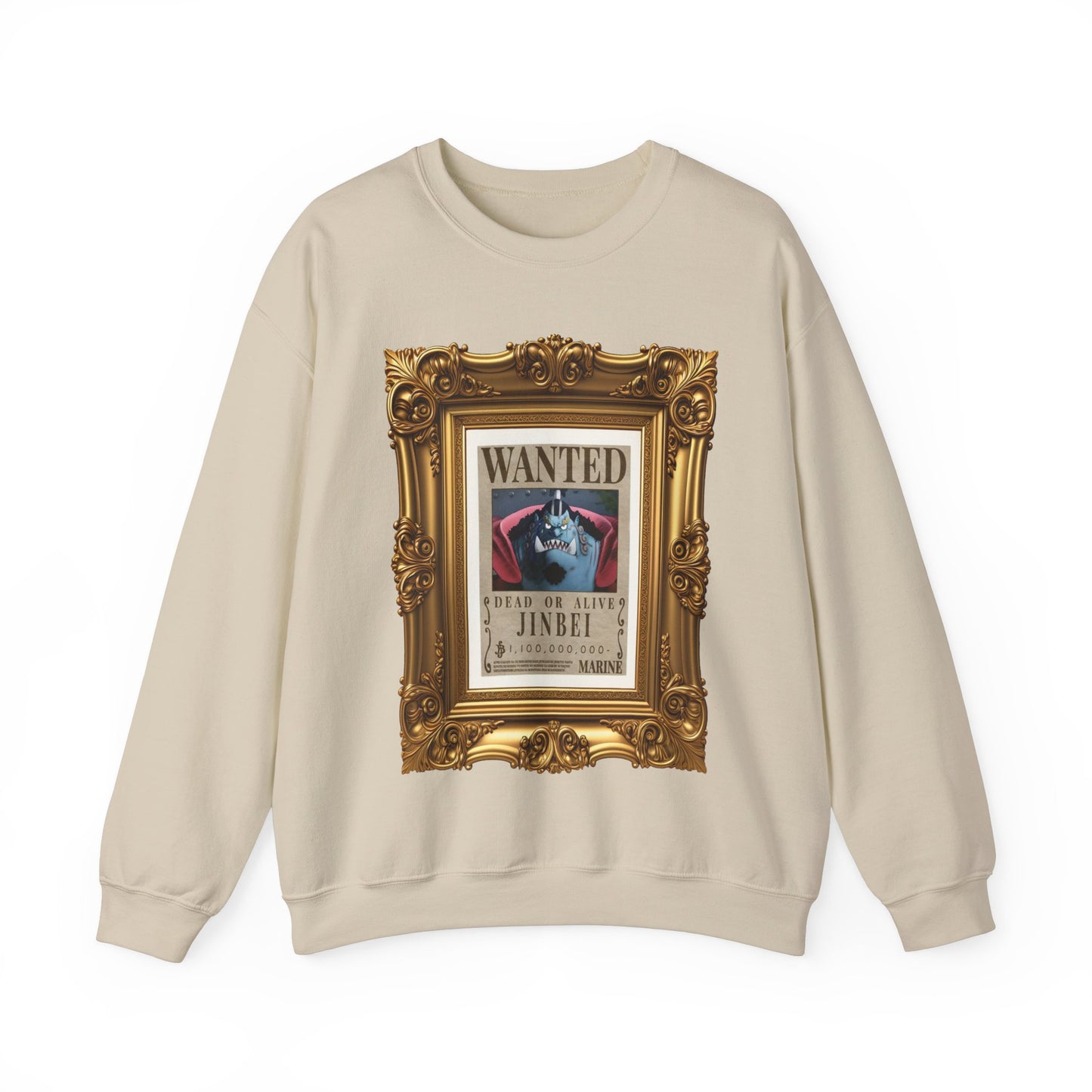 One Piece - Fine Art Jimbei Unisex Heavy Blend™ Crewneck Sweatshirt