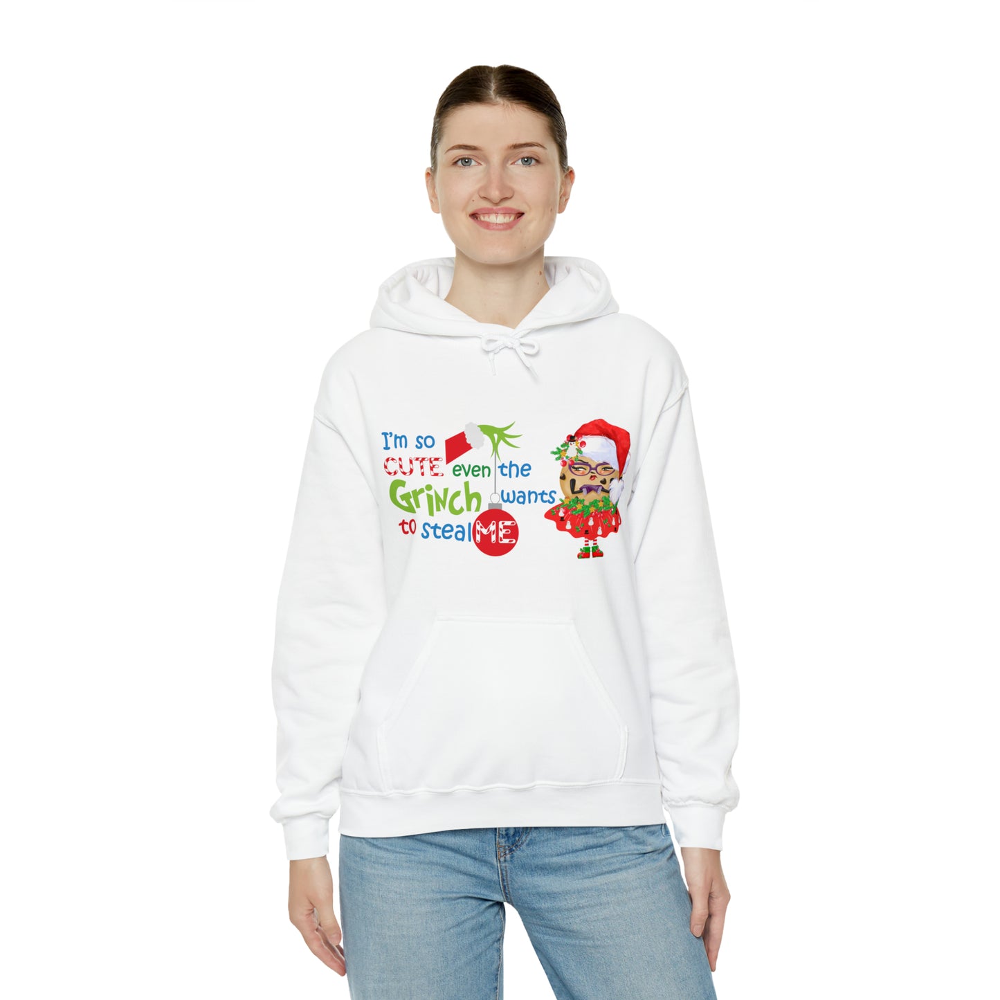 The Grumpy Cookies - Even the Grinch Loves TGC Unisex Heavy Blend™ Hooded Sweatshirt