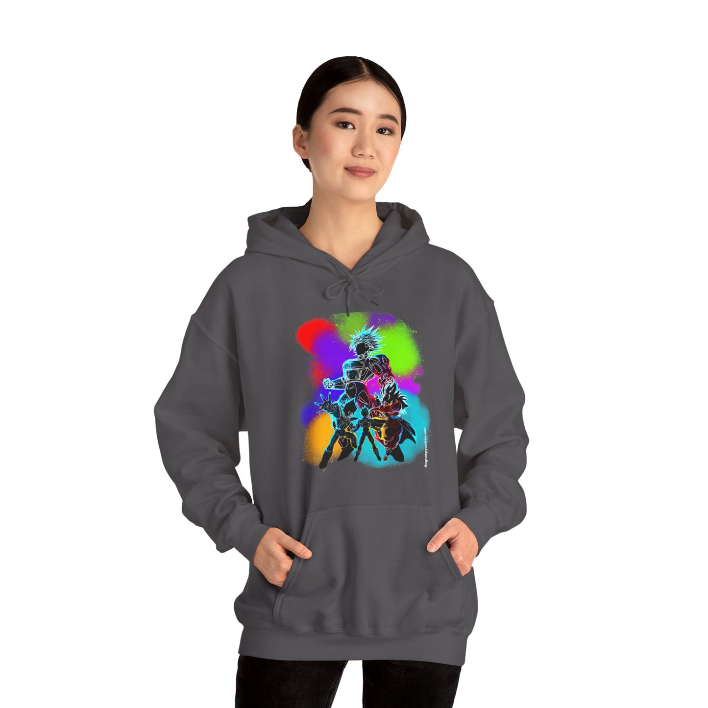 Dragon Ball - Technicolor Unisex Heavy Blend™ Hooded Sweatshirt