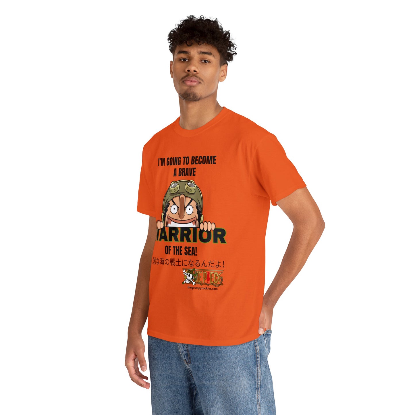 One Piece - Brave Warrior of the Sea Unisex Heavy Cotton Tee