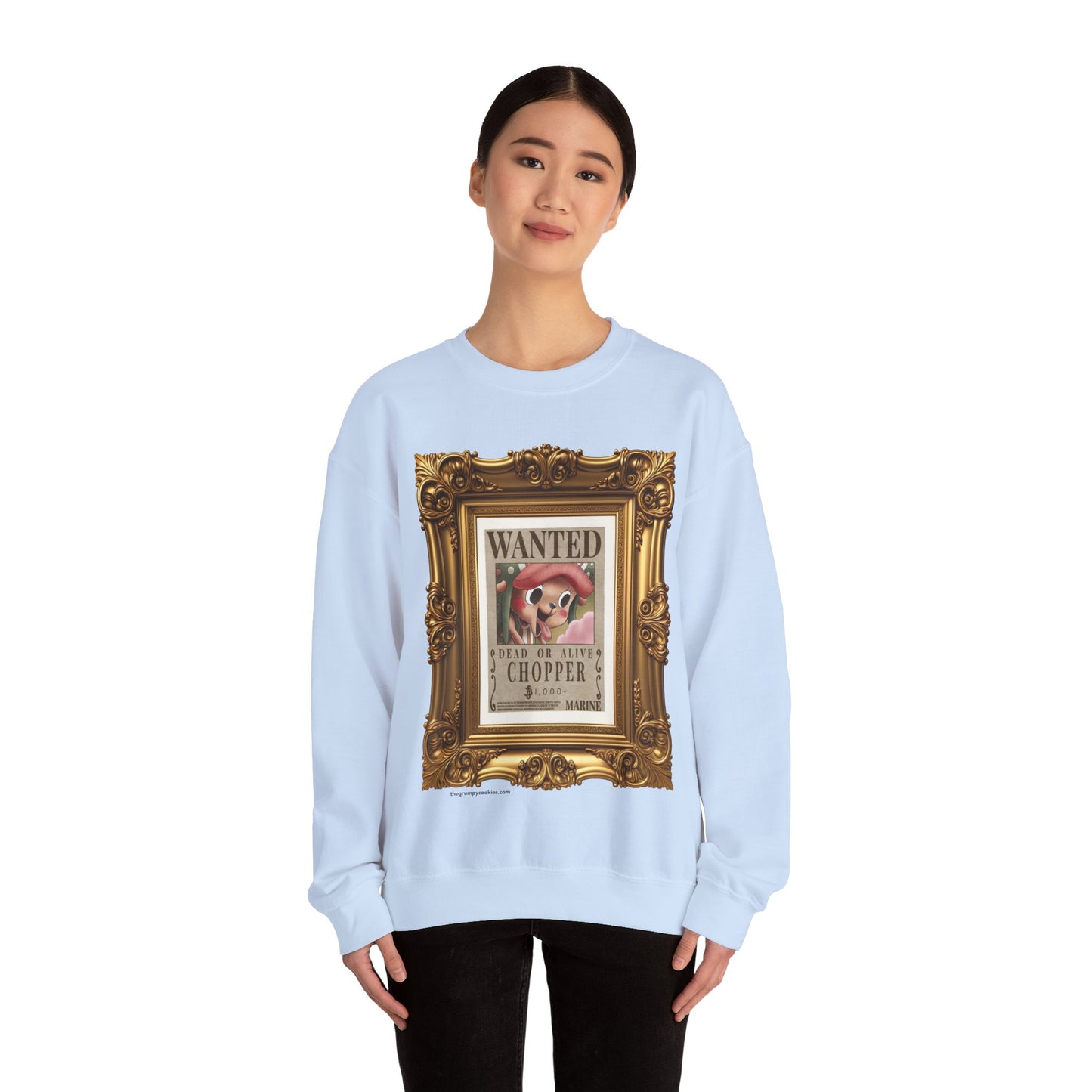 One Piece - Fine Art Chopper Unisex Heavy Blend™ Crewneck Sweatshirt