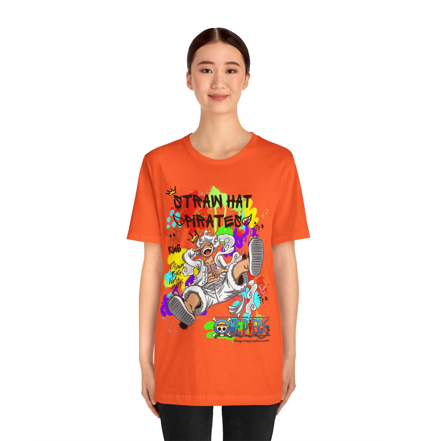 One Piece - Graffiti Luffy Unisex Jersey Short Sleeve Tee