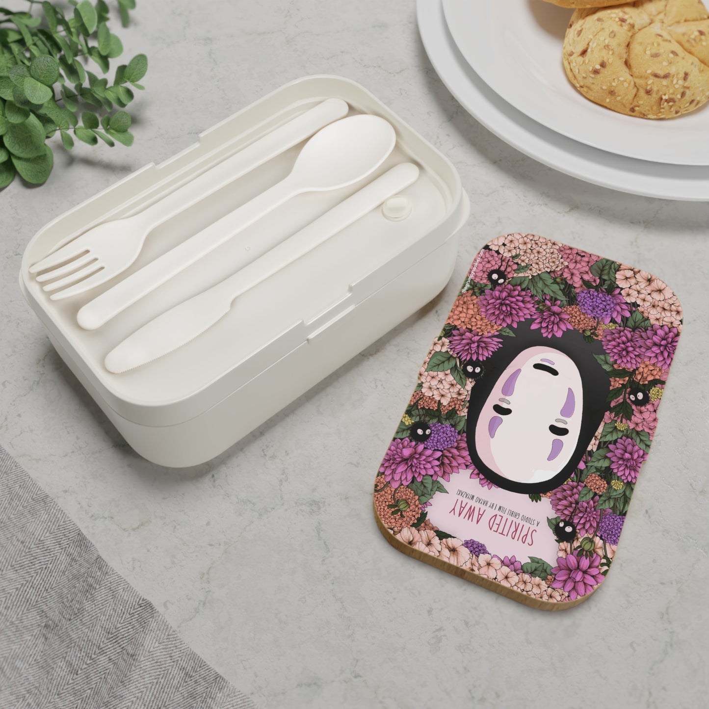 Studio Ghibli - Spiritied Away - No Face in the Garden Bento Lunch Box