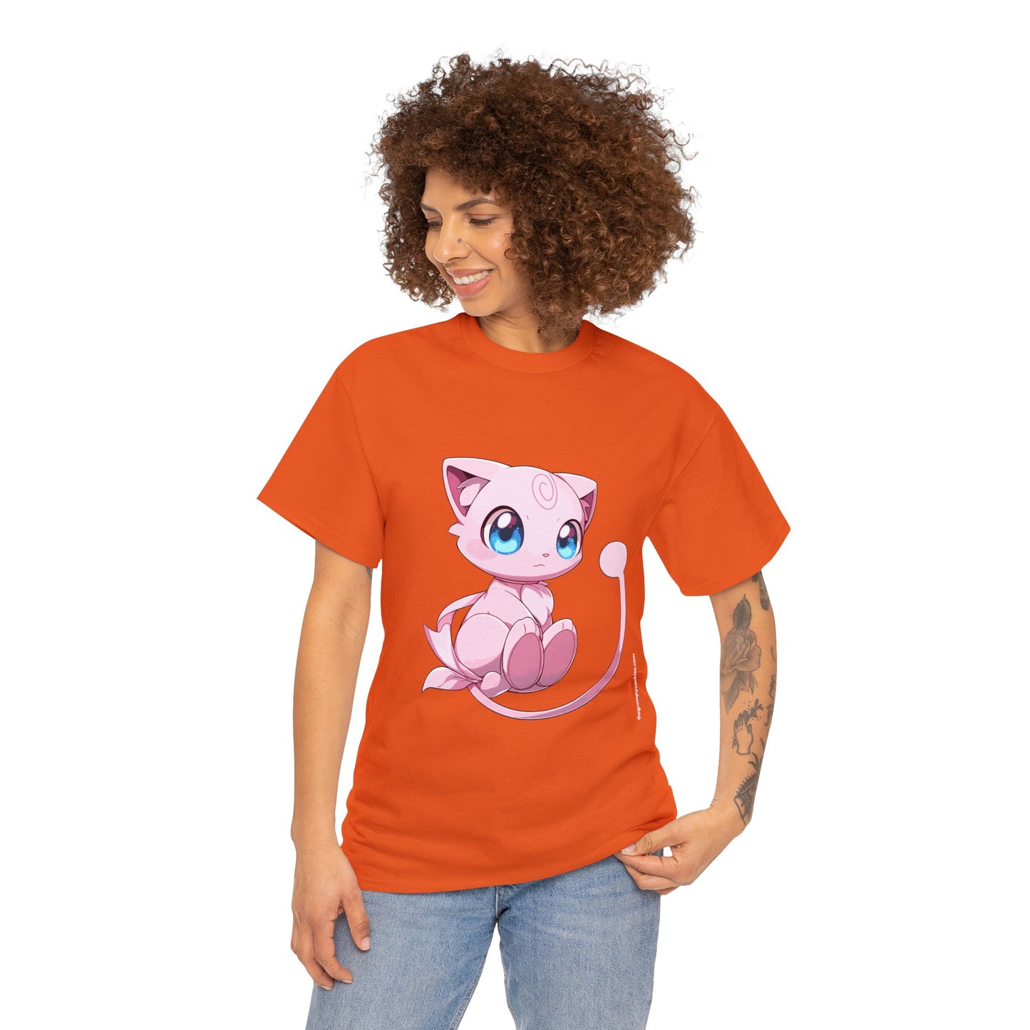 Pokemon - Mew Mew Unisex Heavy Cotton Tee