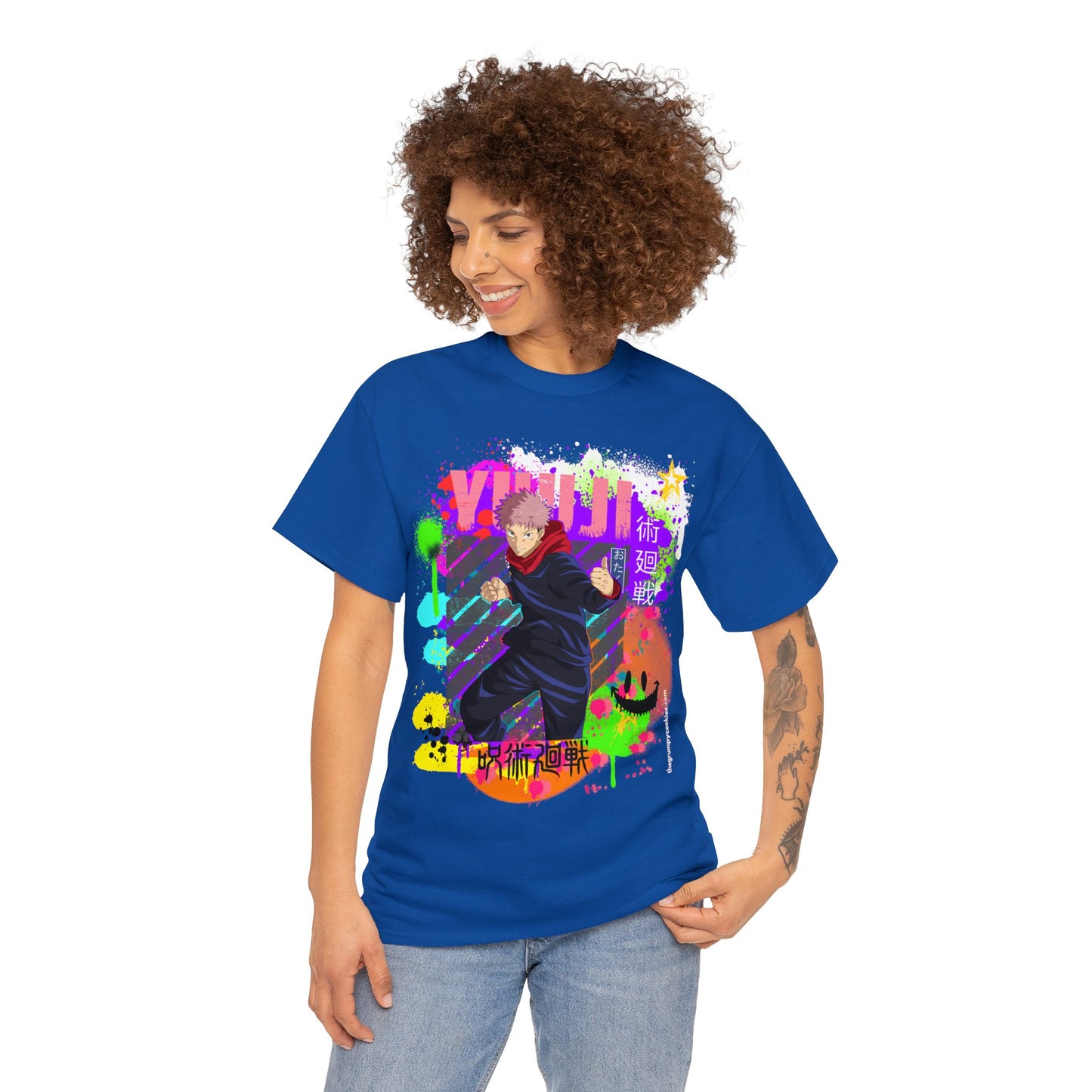 Jujutsu Kaisen - Yuji Says Bring It Unisex Heavy Cotton Tee