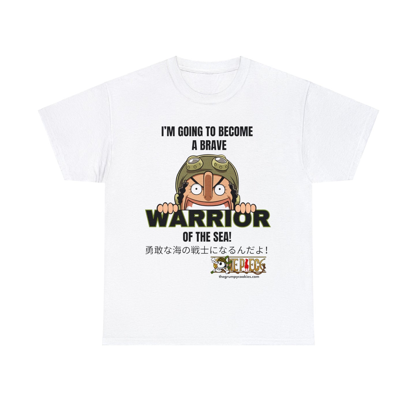One Piece - Brave Warrior of the Sea Unisex Heavy Cotton Tee